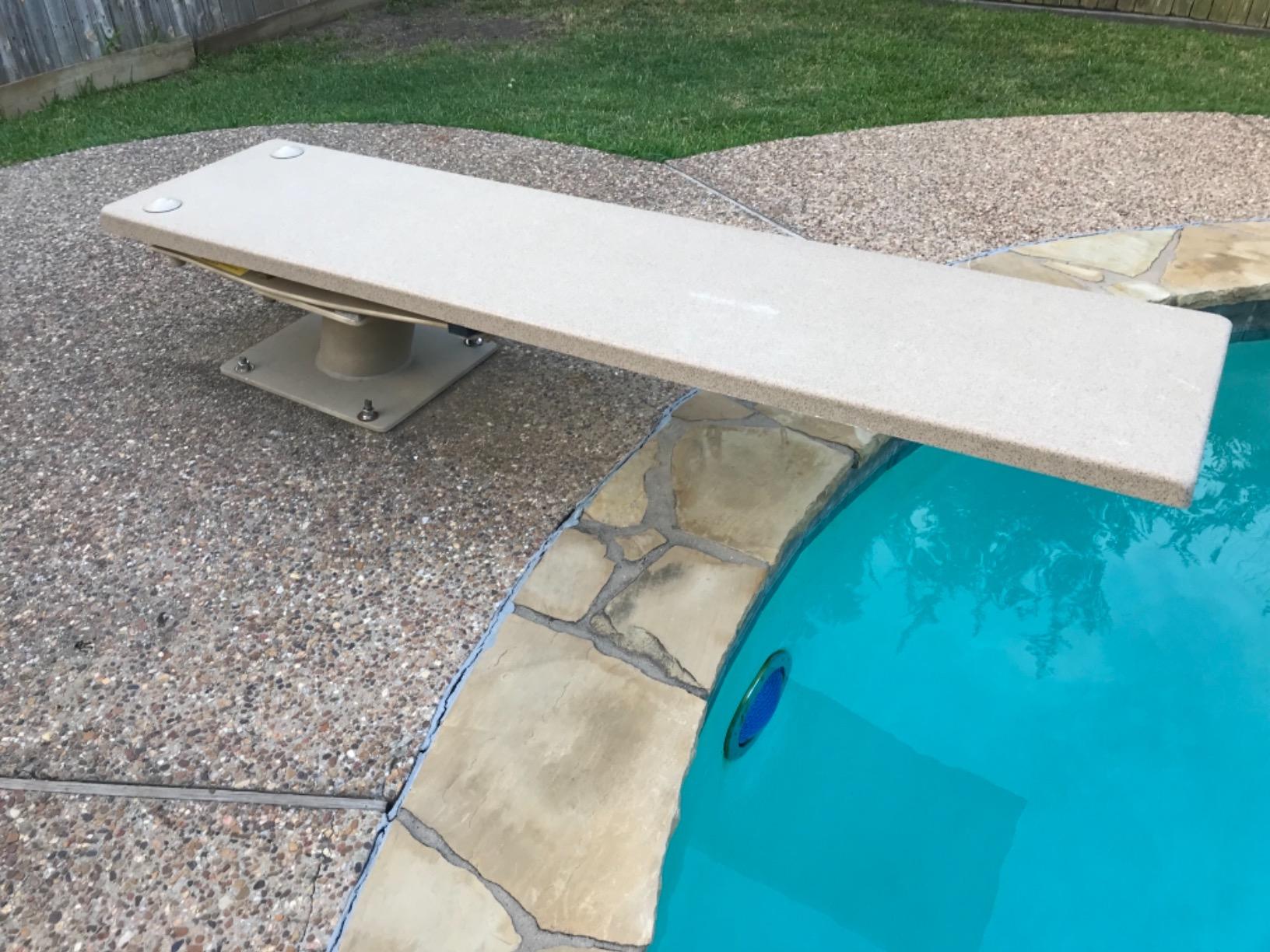 S.R. Smith 66-209-596S2 Frontier III Replacement Diving Board, 6-Feet, Radiant White customer photo 1