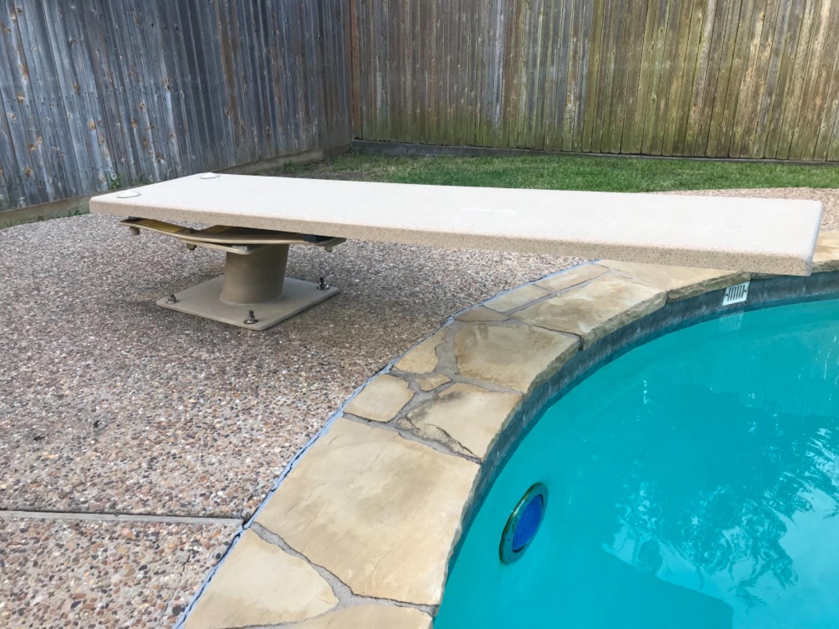 S.R. Smith 66-209-596S2 Frontier III Replacement Diving Board, 6-Feet, Radiant White customer photo 2