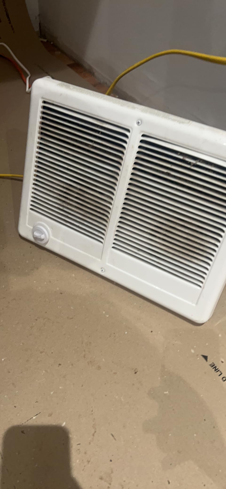 Cadet Com-Pak Twin Electric Wall Heater 4000W 240V Thermostat, Large Room customer photo 1