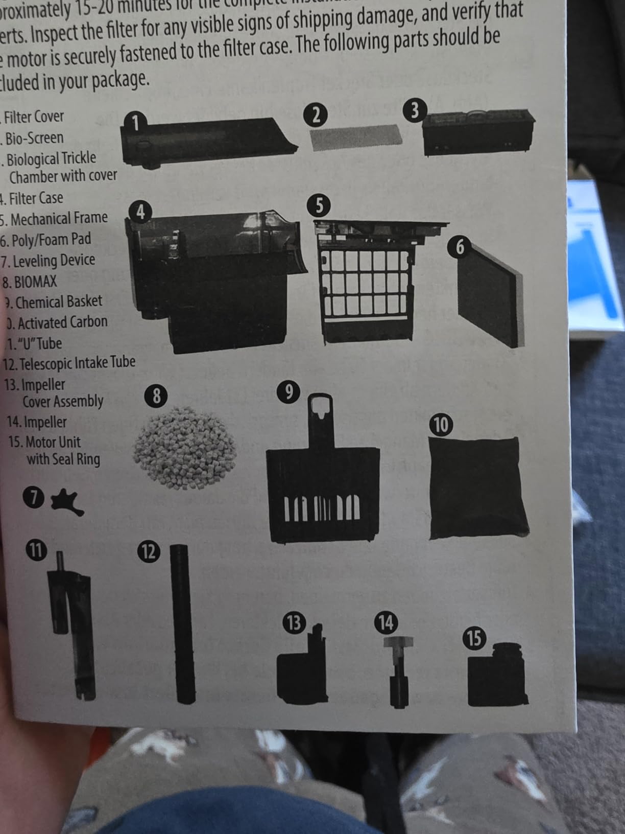 Fluval C2 Power Filter, Fish Tank Filter for Aquariums up to 30 Gal. customer photo 2