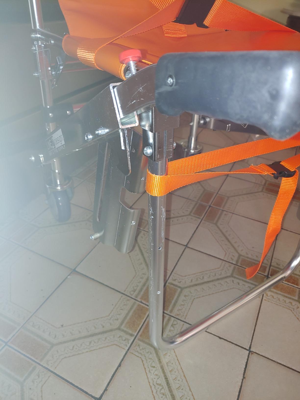 EMS Stair Chair Aluminum Light Weight Ambulance Medical Lift customer photo 1