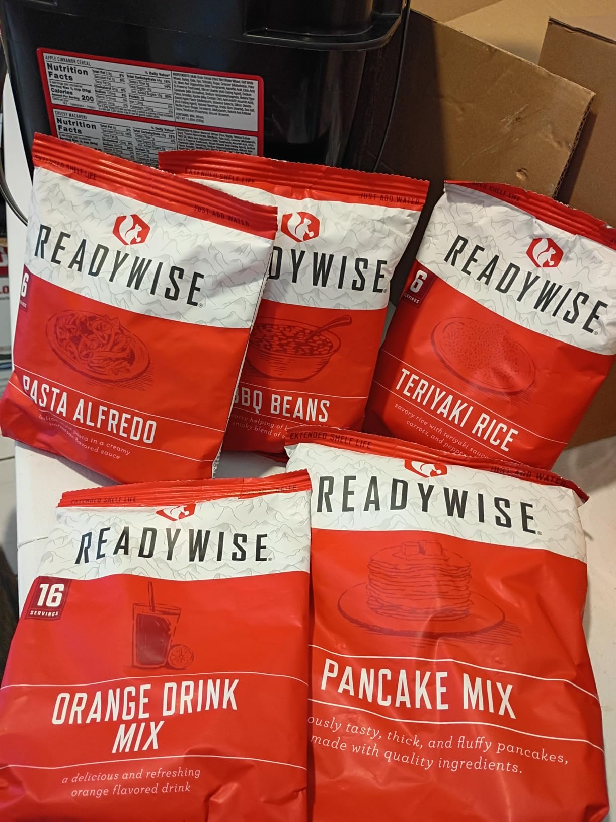 READYWISE Emergency Survival Food Supply Favorite Sample Bucket 120 Serving customer photo 2