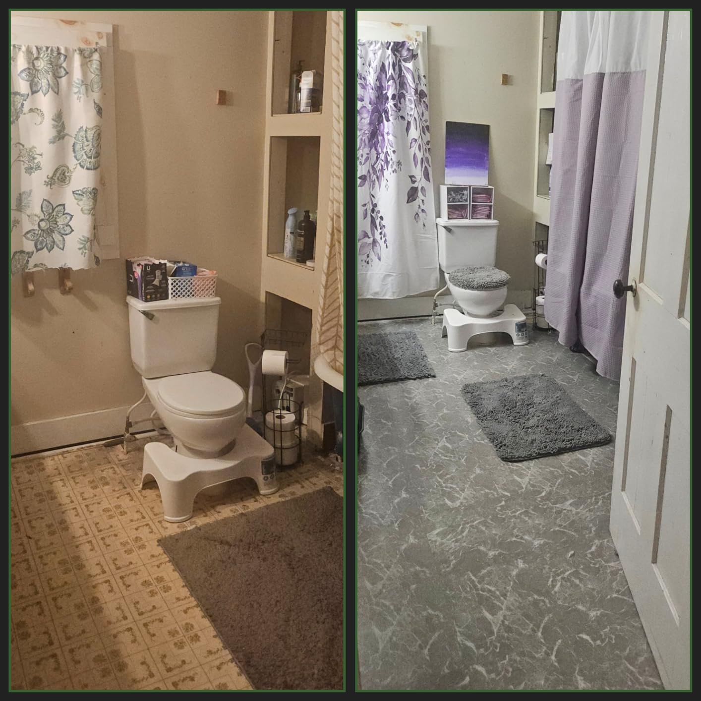 Nexus Peel & Stick Vinyl Floor Tiles, 20-Pack, 12 x 12 in, Oak | Decorative Tile Format: Dimensional Tile Texture Adds Coordinated Finish Detail customer photo 2