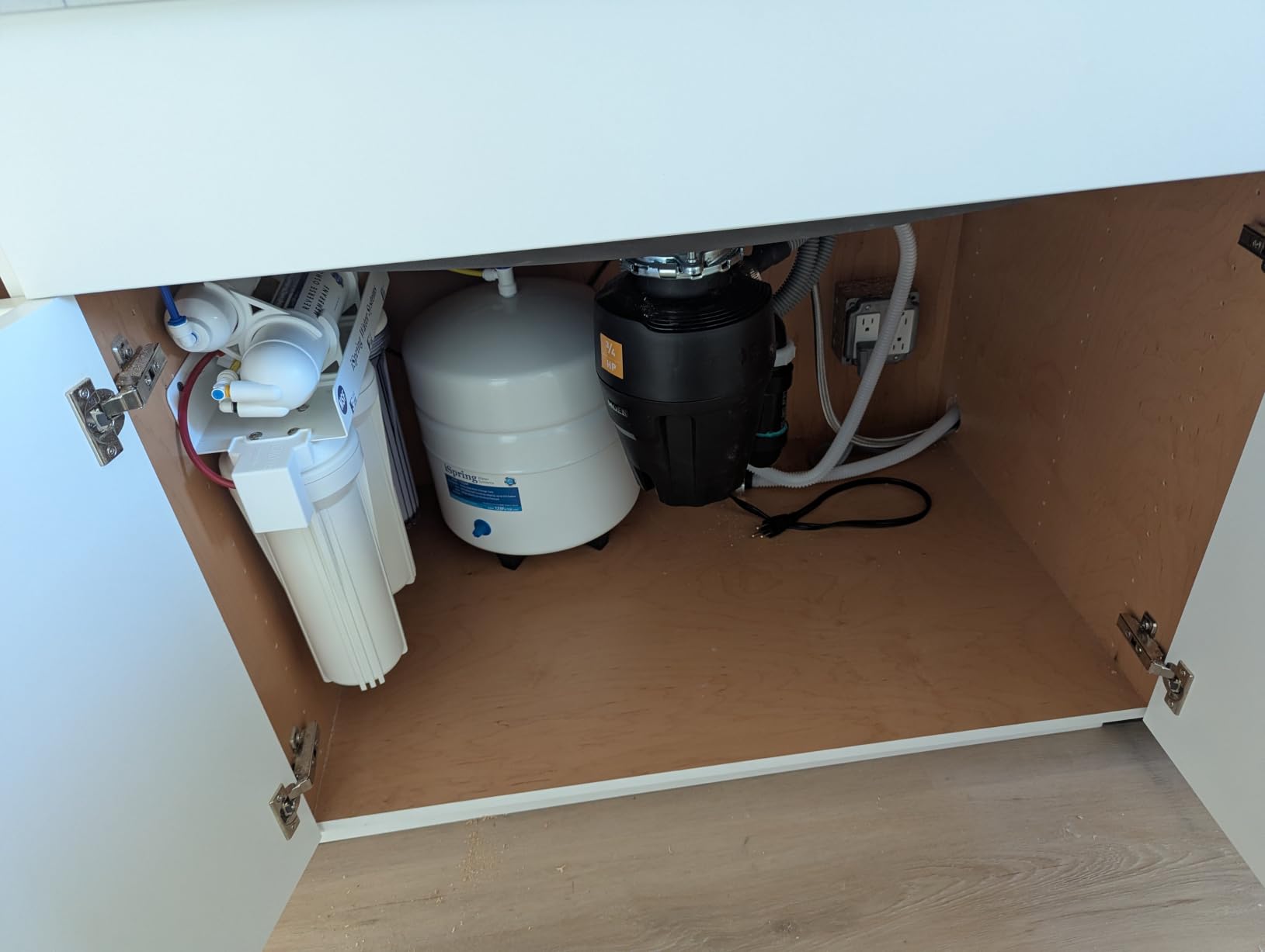 iSpring RCC7AK-BN NSF Certified, 75 GPD, Alkaline 6-Stage Reverse Osmosis System, pH+ Remineralization RO Water Filter System Under Sink Patented Top-Mounted Faucet Design for Easy Installation customer photo 2