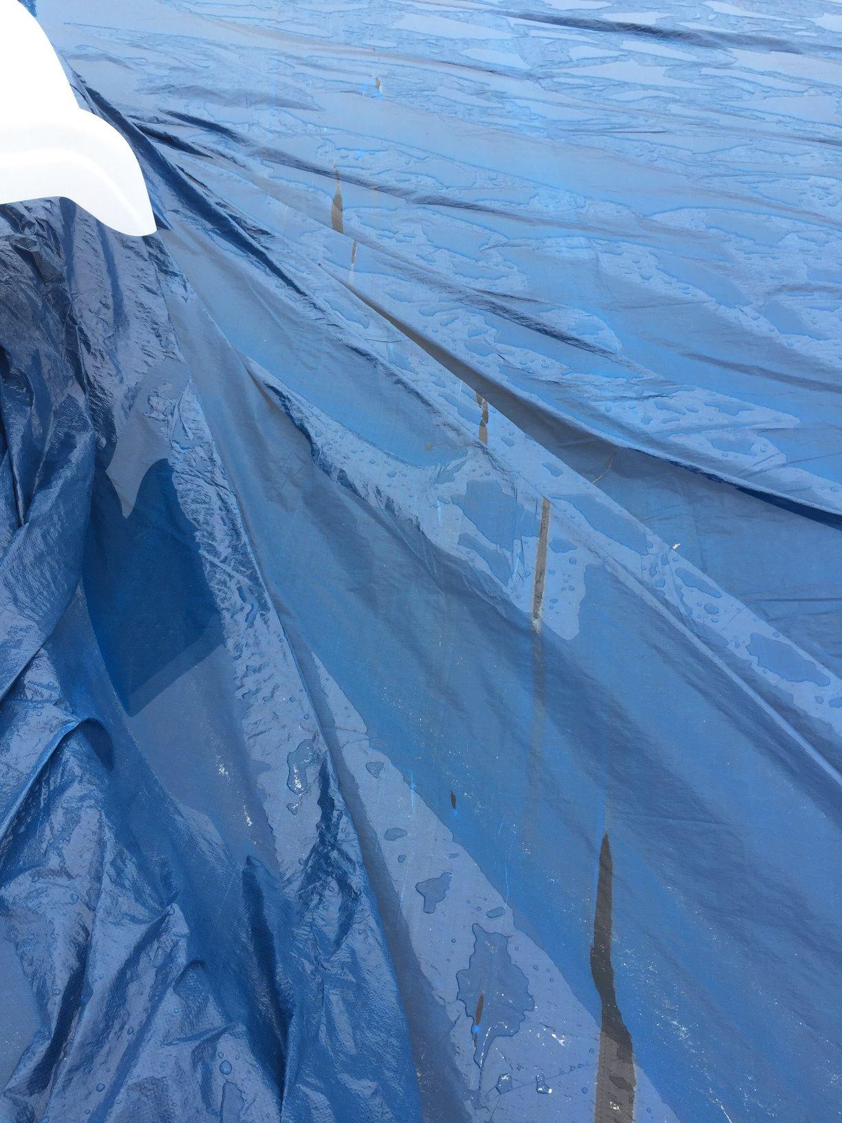 Robelle 20 x 40 ft Heavy Duty Super Winter Pool Cover for Inground Pools | Blue Pool Cover, 5 ft Overlap, Solid 8 x 8 Scrim, 10-Year Warranty customer photo 1