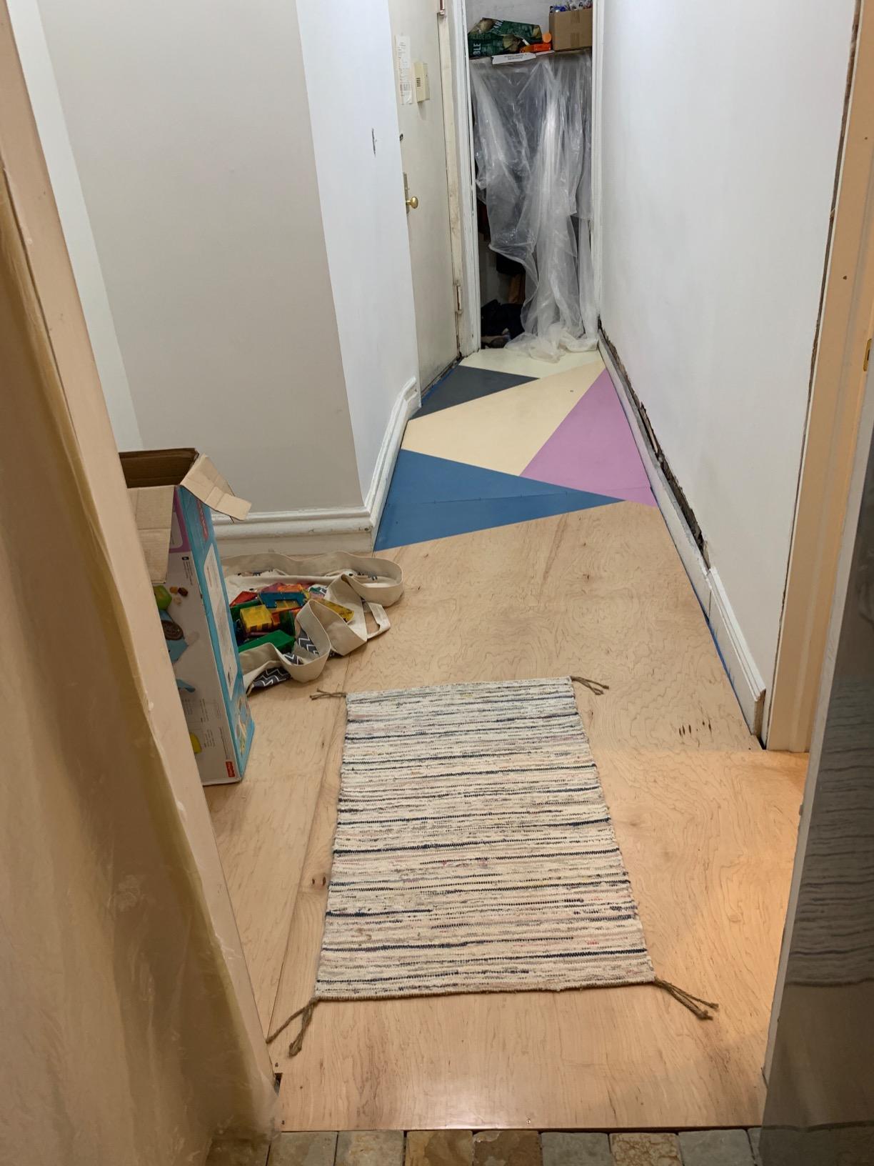 QuietWalk Underlayment 360 sq ft - 3 mm Thick - for Laminate & Hardwood Floors - Approved for Pre-Attached Pad - Recycled Fiber - Floating Install - Sound & Moisture Barrier - Made in USA customer photo 2
