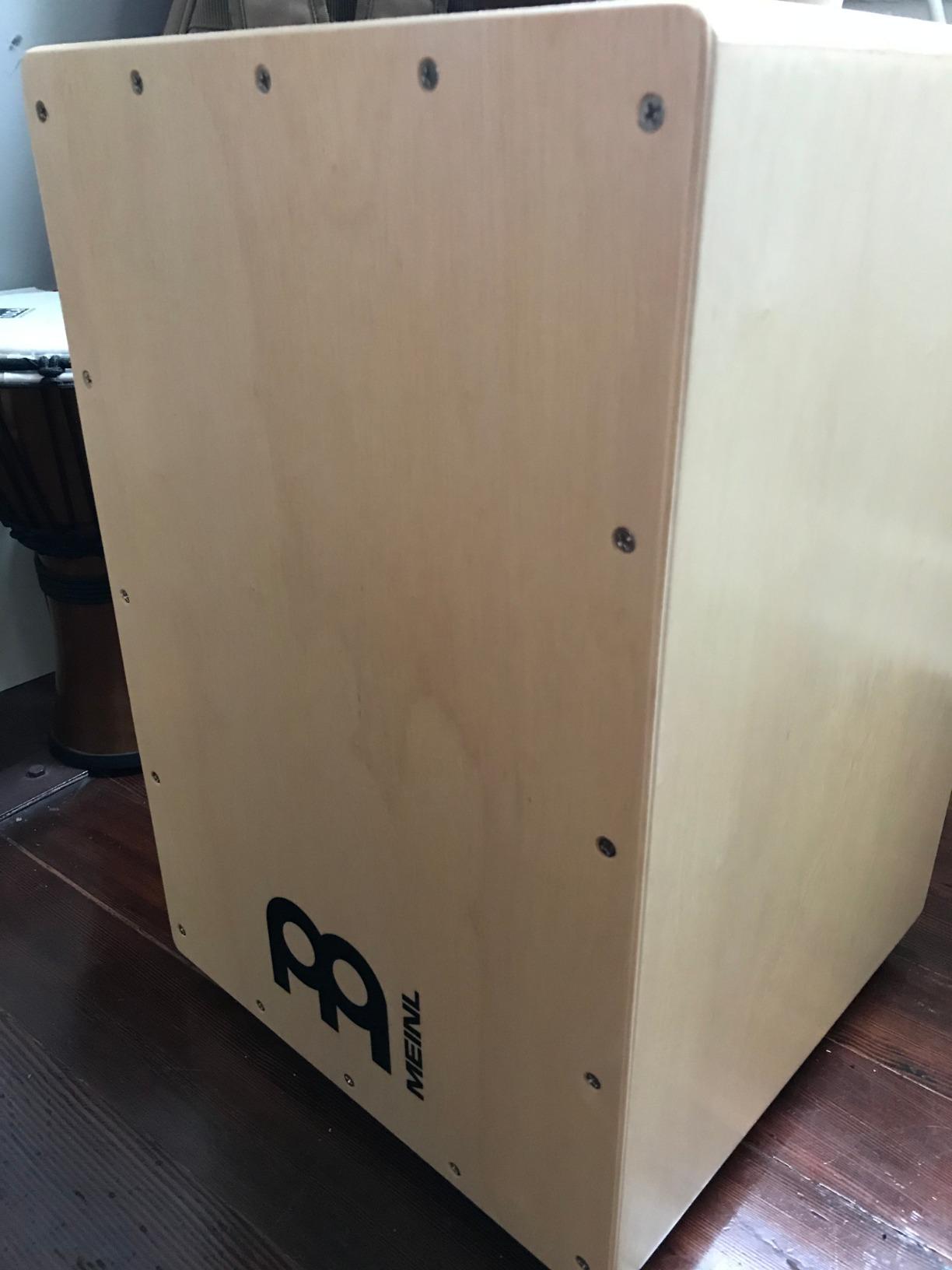 String Cajon Box Drum Instrument with Internal Snare Strings, Adjustable - NOT MADE IN CHINA - Play with Your Hands, 2-YEAR WARRANTY customer photo 2