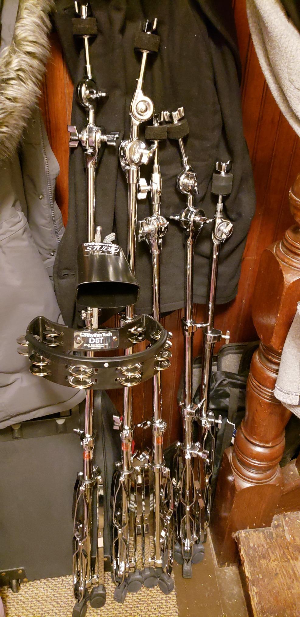 Boom Cymbal Stand, Medium Weight Double Braced Chrome Drum Hardware (5709) | Cymbal Stand with Hideaway Boom Tilter and Geared Cymbal Adjustment, Hinged Height Control for Drum Sets and Percussion Kits customer photo 2