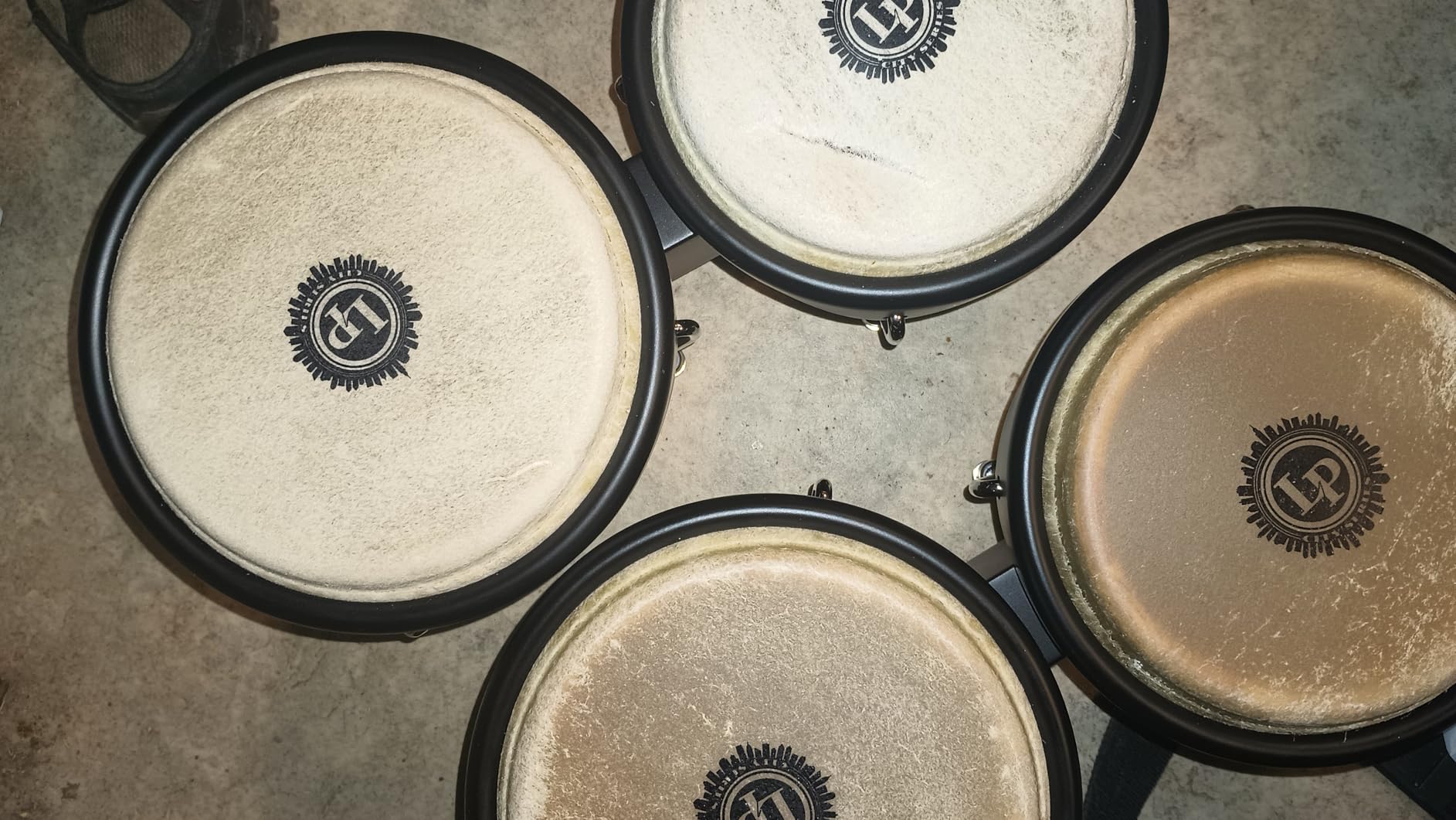 Latin Percussion LP601NY-VSB LP City Wood Bongos - Vintage Sunburst customer photo 2