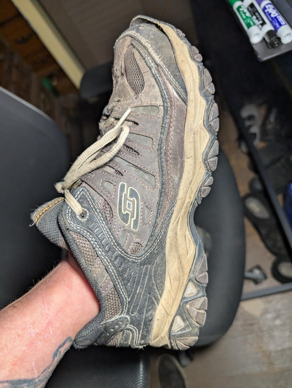 Skechers Men's After Burn M. Fit Sneaker customer photo 2