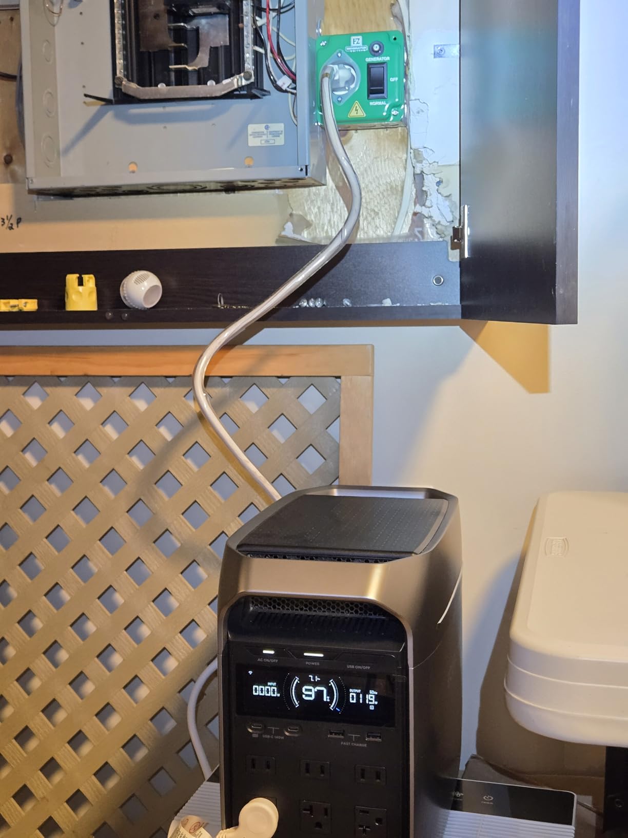 The Original, Patented, UL/CSA Approved Manual Transfer Switch - Made in the USA customer photo 1