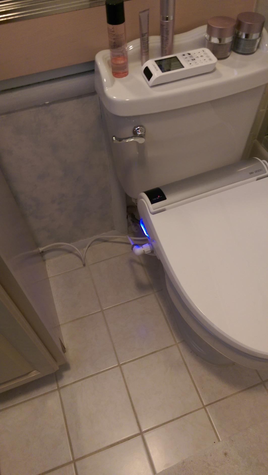 Bio Bidet BB2000 Bliss Electric Bidet Toilet Seat, Warm Water with Air Dryer, Heated Seat with Sensor and Slow Close Lid, Night Light, Remote Control, Elongated, White customer photo 2