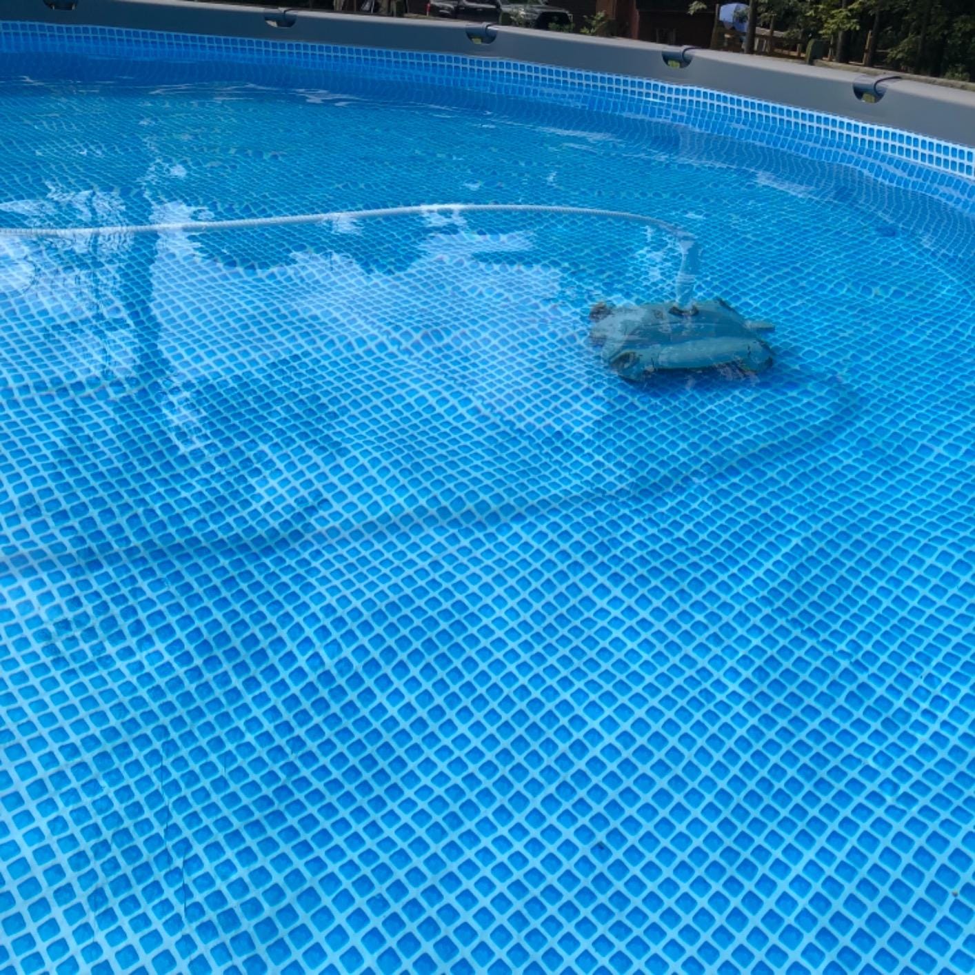 INTEX 28001E Above Ground Pool Automatic Pool Cleaner: Pressure Side Vacuum Cleaner - Includes 6.5m Hose - For INTEX Pools with 1 - 1/2in Threaded Inlet Fitting customer photo 2