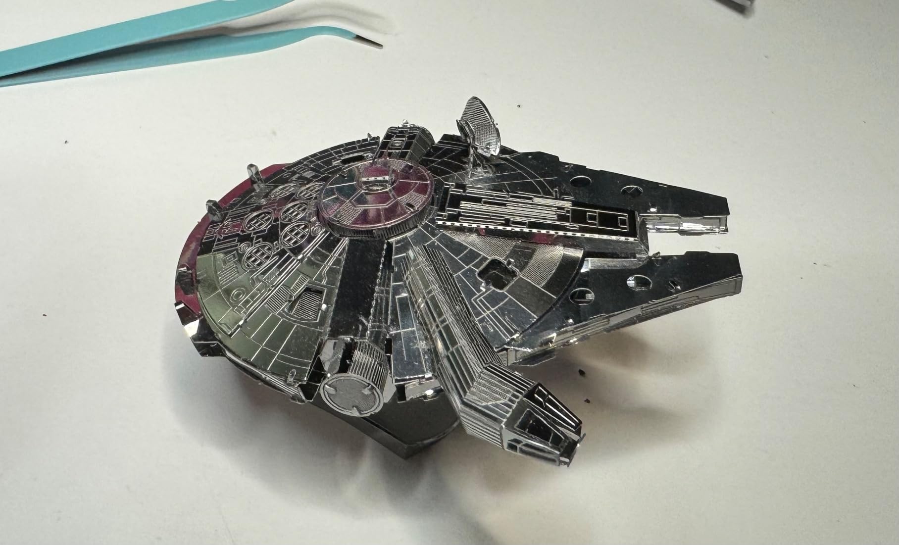Metal Earth Star Wars Millennium Falcon 3D Metal Model Kit Fascinations customer photo 2