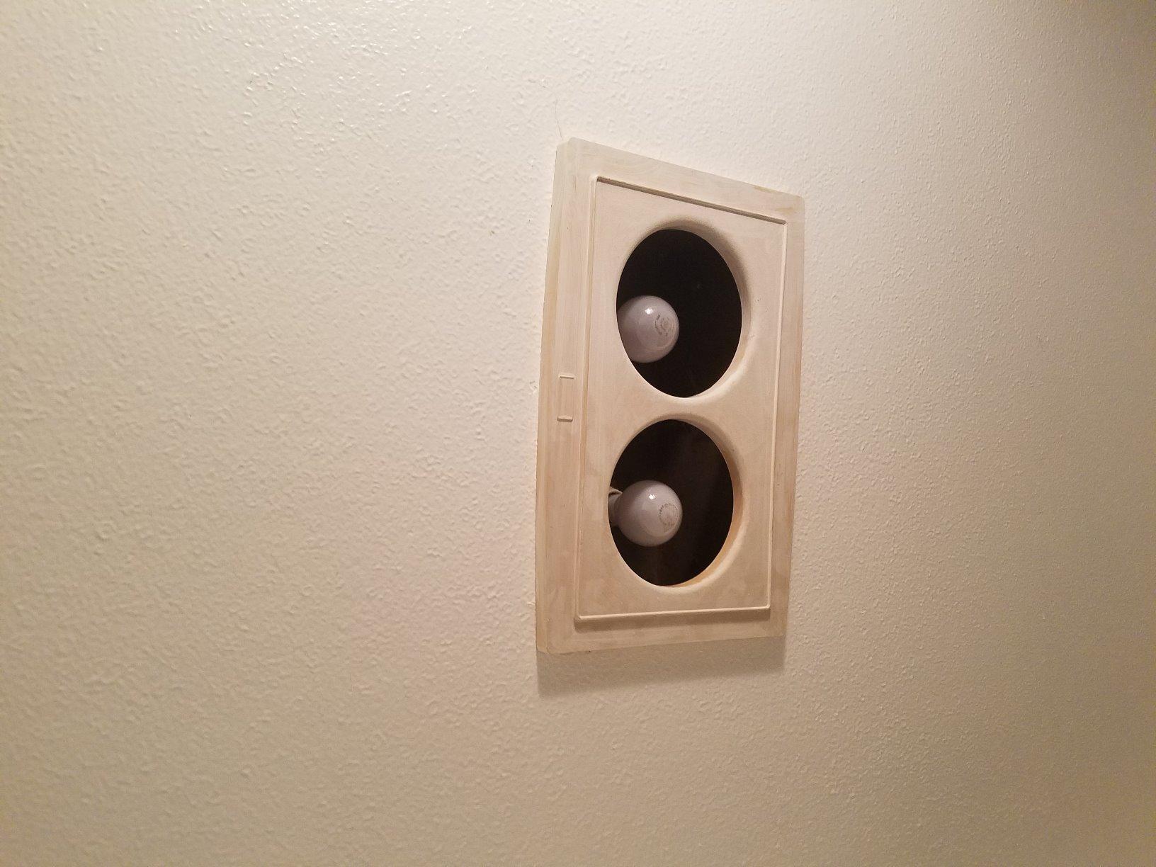breez Delta Bathroom Exhaust Fan Radiance - Light and Heater - 80 CFM, 1.5 Sones, 1300 W Heating Element, DC Brushless Motor, Alloy Steel Housing, 4 in Duct Connector, Wall Mount customer photo 1