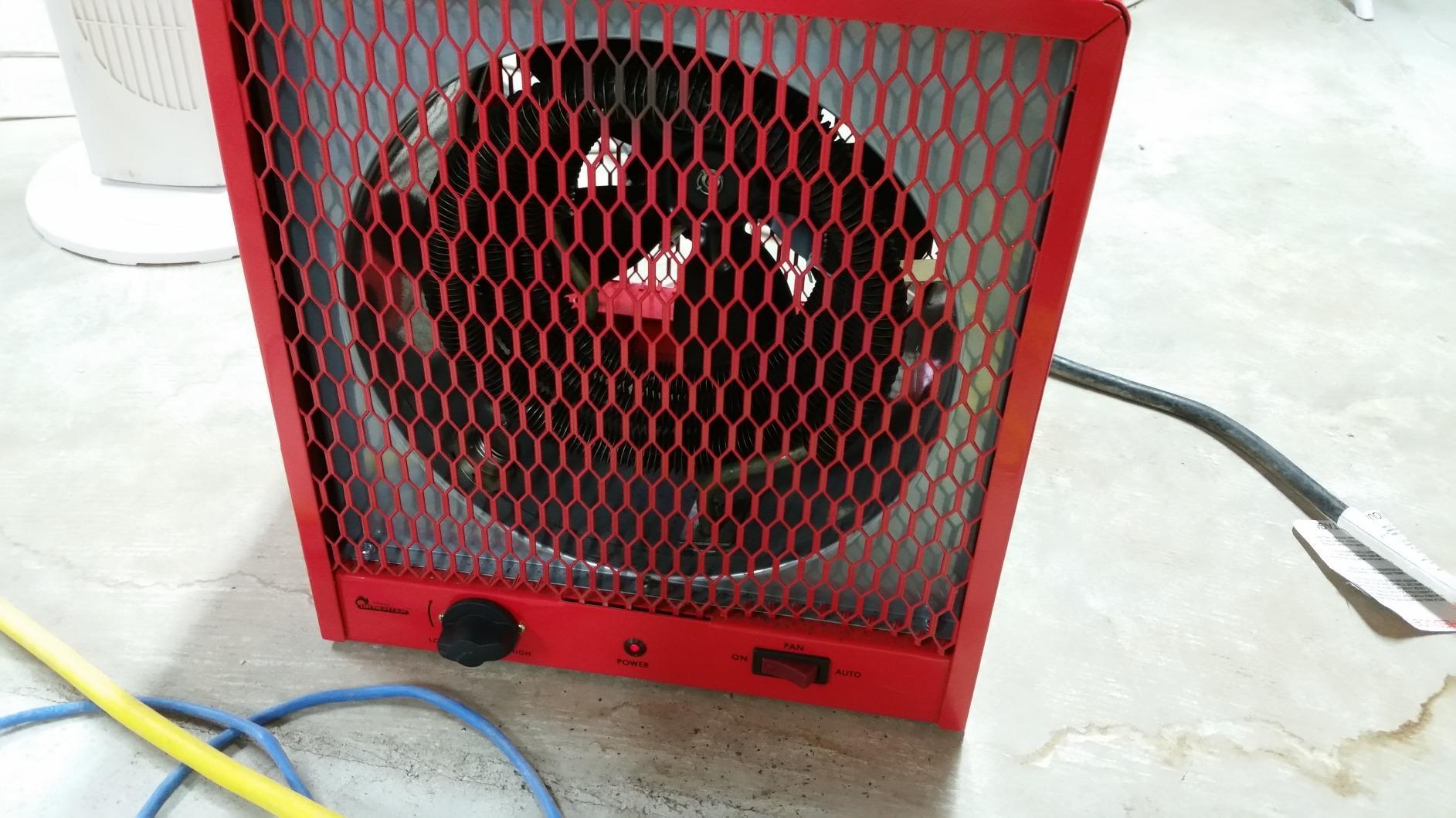 Dr. Infrared Heater DR-966 240-Volt Hardwired Shop Garage Commercial Heater, 3000 Watt / 6000 Watt customer photo 1