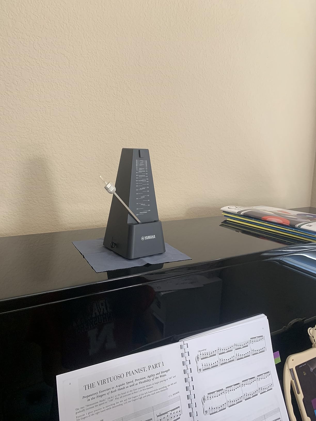 YAMAHA metronome black MP-90BK customer photo 2