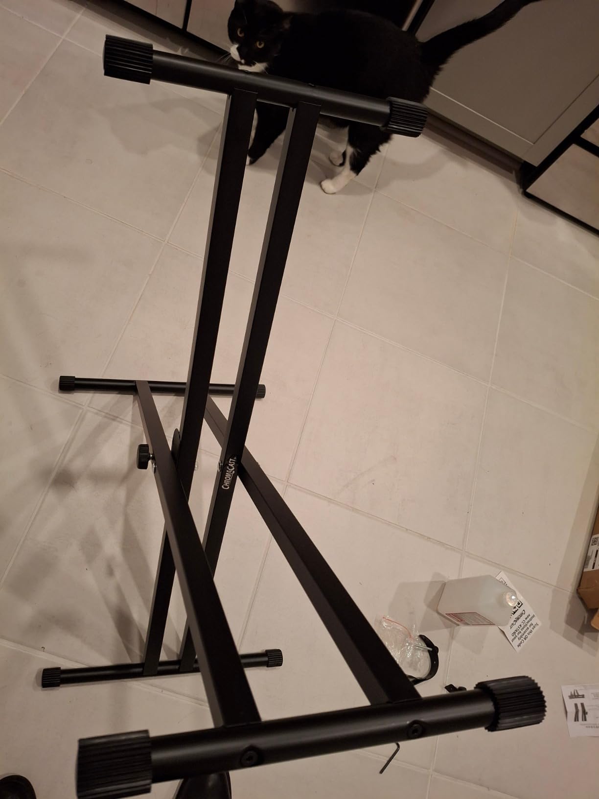 GoDpsMusic CC-KSTAND Double Braced X-Style Pro Series Keyboard Stand customer photo 2