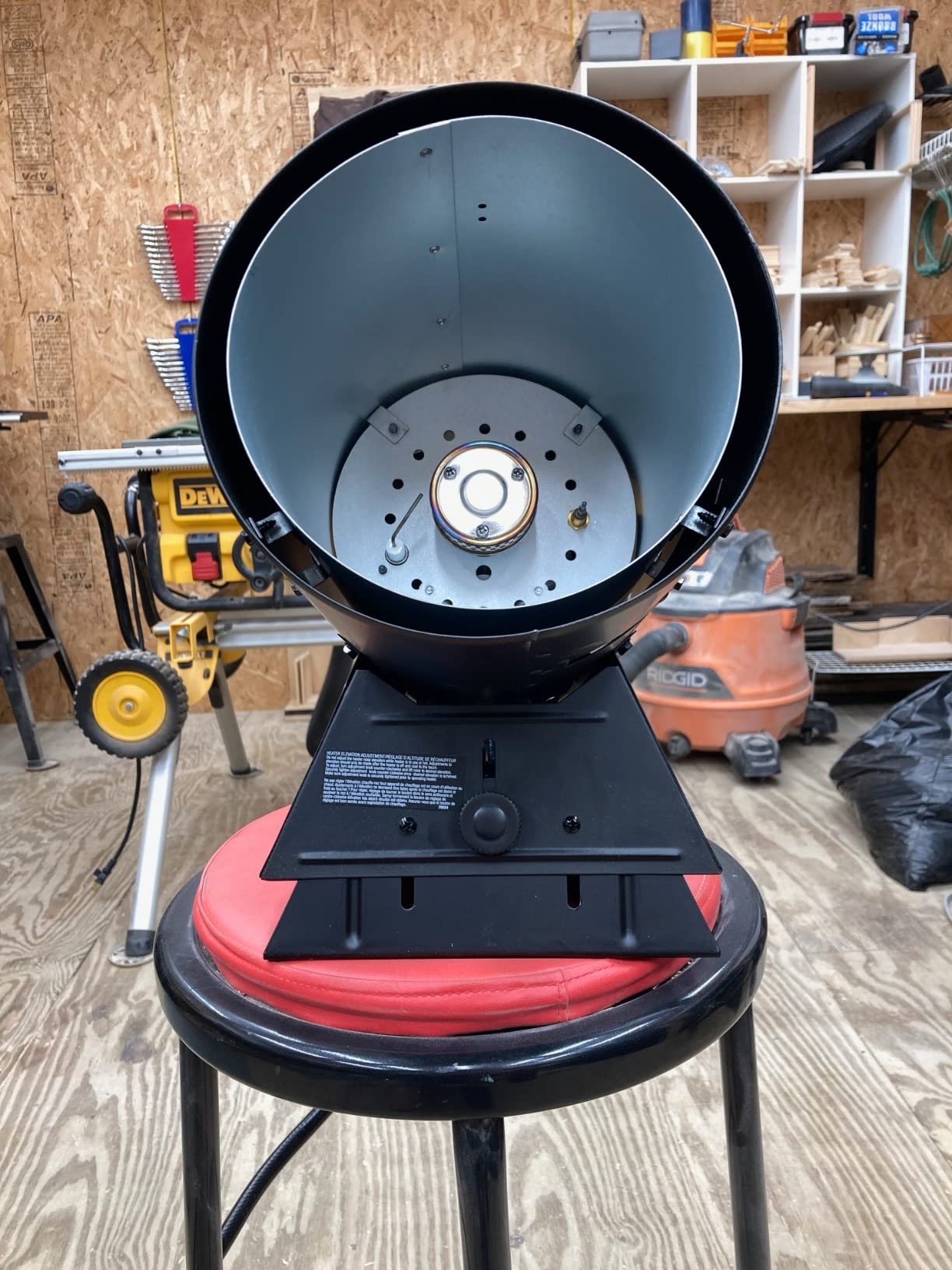 Mr. Heater 60,000 BTU Quiet Burner Technology Forced Air Propane Heater customer photo 1