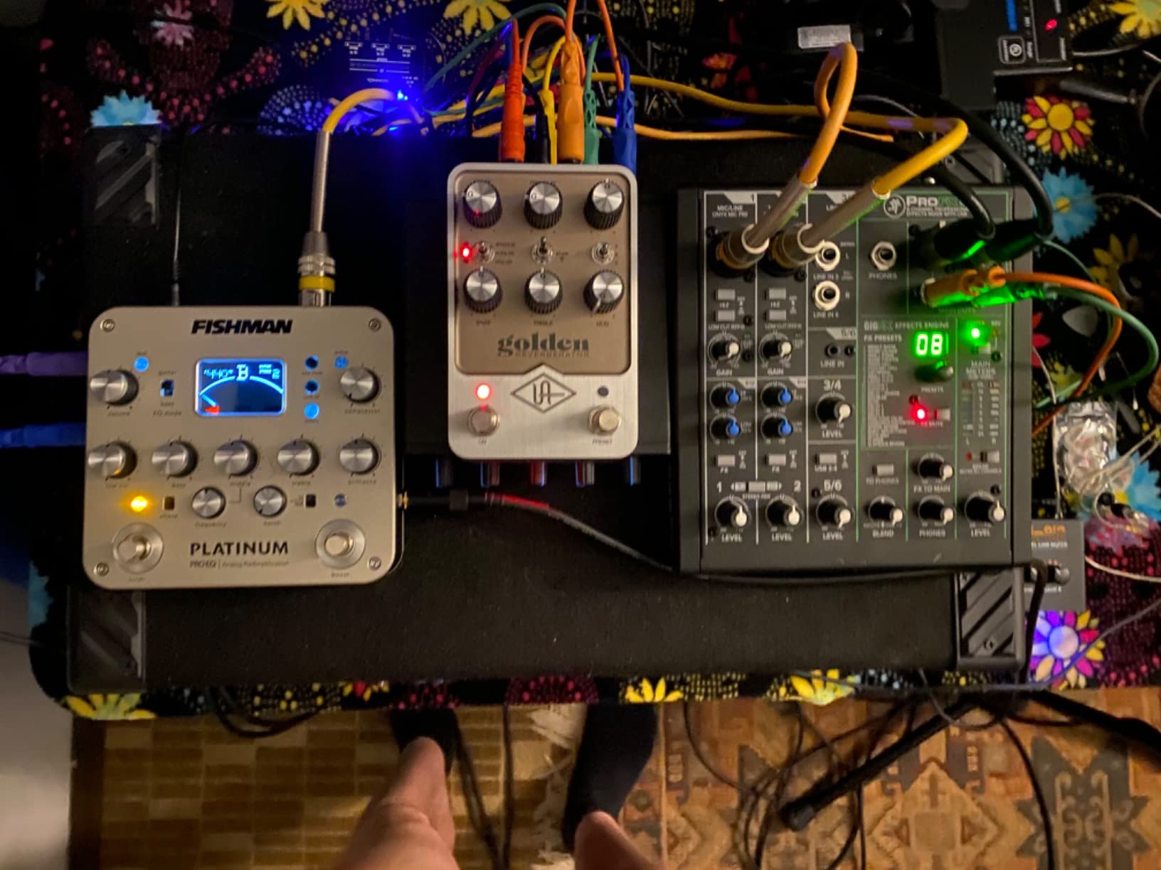 Fishman Platinum Pro EQ/DI Analog Preamp Pedal customer photo 1