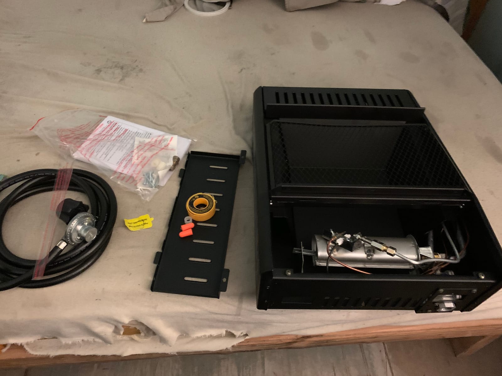 ProCom Liquid Propane Ventless Ice House Heater - 10,000 BTU, T-Stat Control - Model# ML100TBAHR customer photo 1