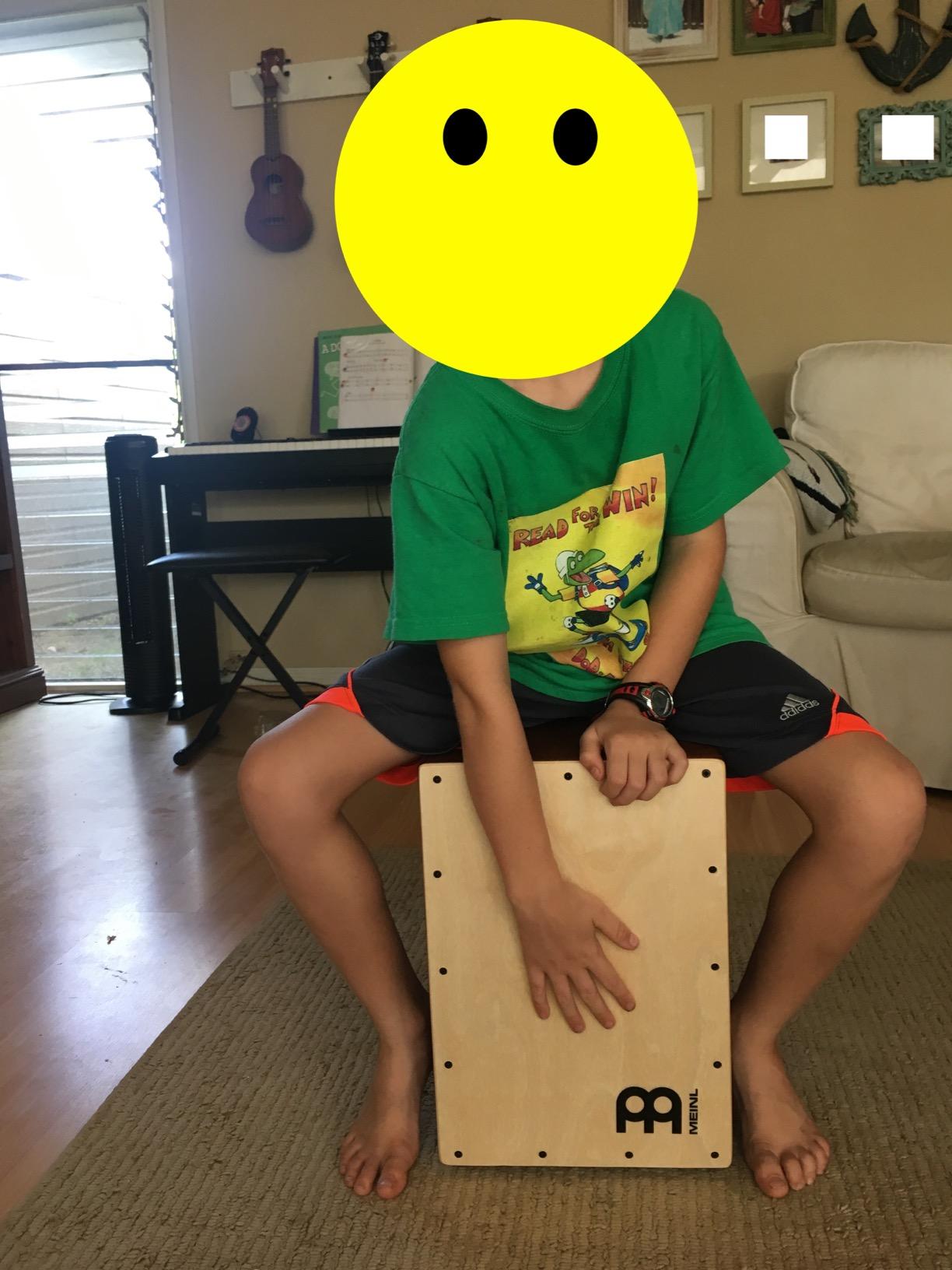 Meinl Percussion Cajon, MADE IN EUROPE - Sit-On Box Drum, Snare & Bass Tone | Baltic Birch Wood, Compact Size, Rear Sound Port, Silicone Feet - For All Skill Levels and Settings customer photo 2