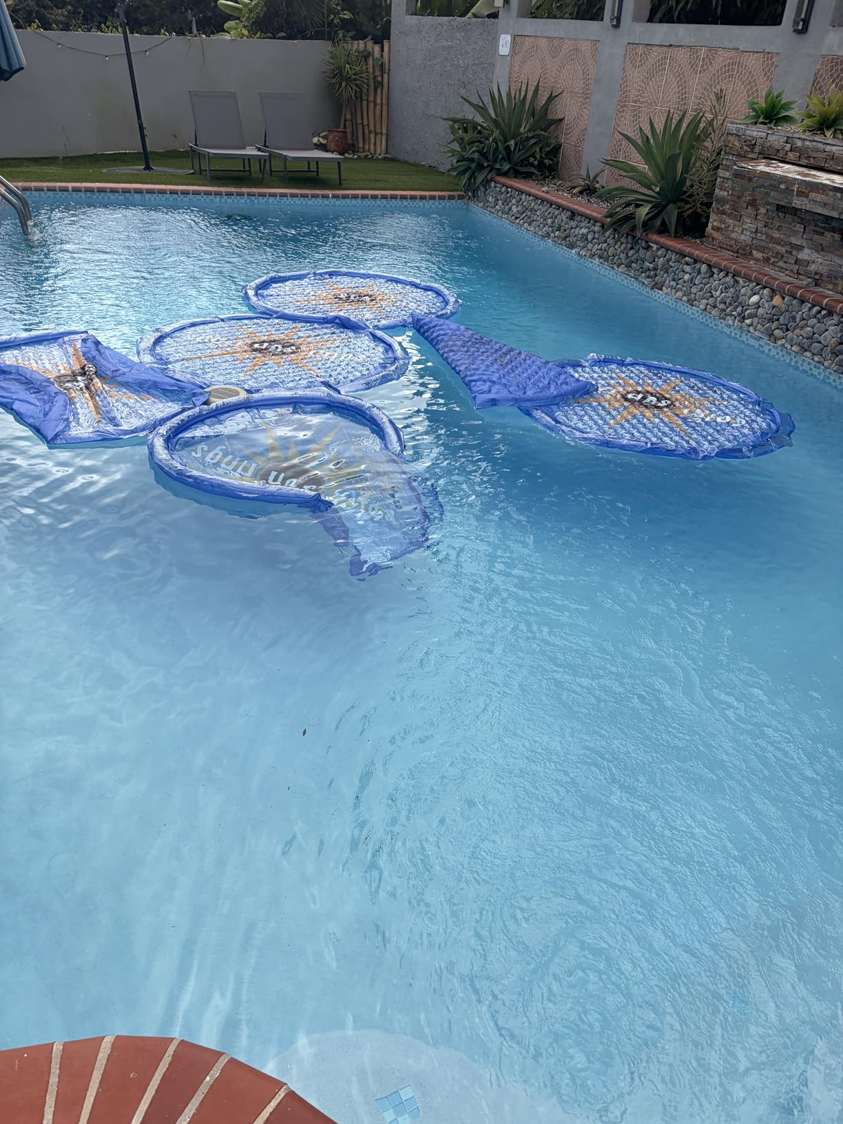 Solar Sun Rings 60-Inch UV Resistant Solar Pool Heater | Above Ground & Inground Pools & Spas | Sunburst | 6-Pack customer photo 1