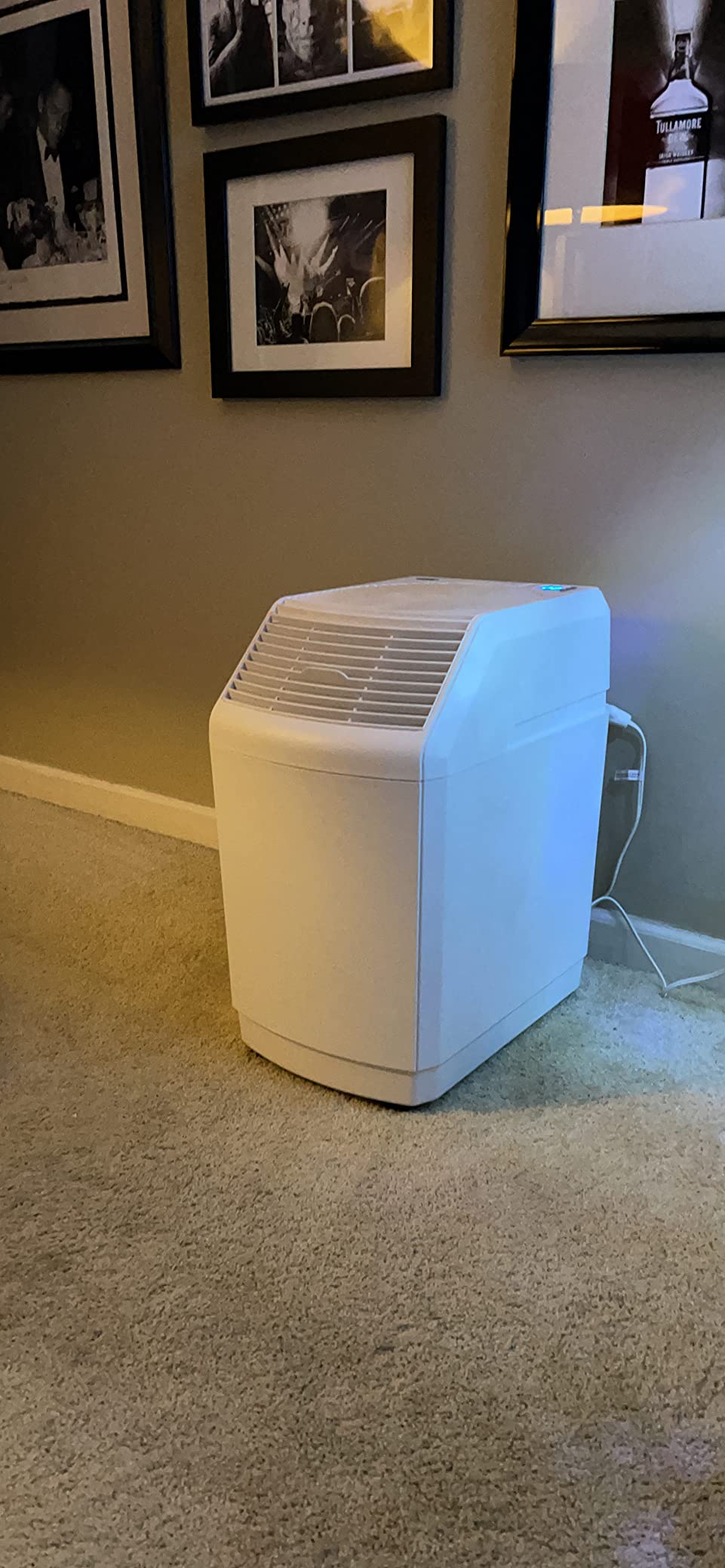 AIRCARE Space Saver Large Evaporative Whole House Commercial 6 Gallon Humidifier for Large Rooms 2,700 sq ft. With Digital Controls, Auto Humidistat and Automatic Shut Off customer photo 1