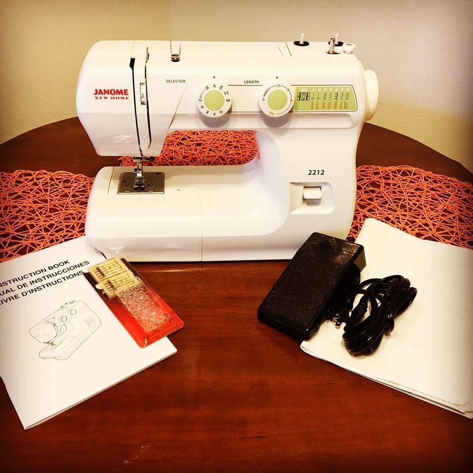 Janome 2212 Sewing Machine Includes Exclusive Bonus Bundle customer photo 1