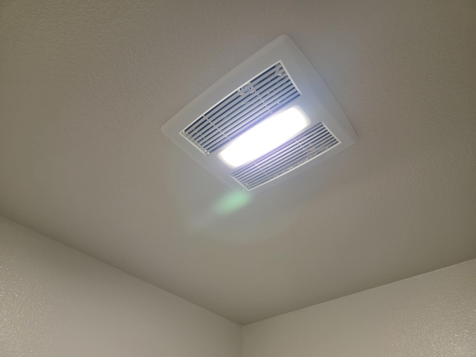 Broan-NuTone Bathroom Exhaust Fan with LED Light and Roomside Installation, Energy Star Certified, 110 CFM, 1.0 Sones, AE110L customer photo 2