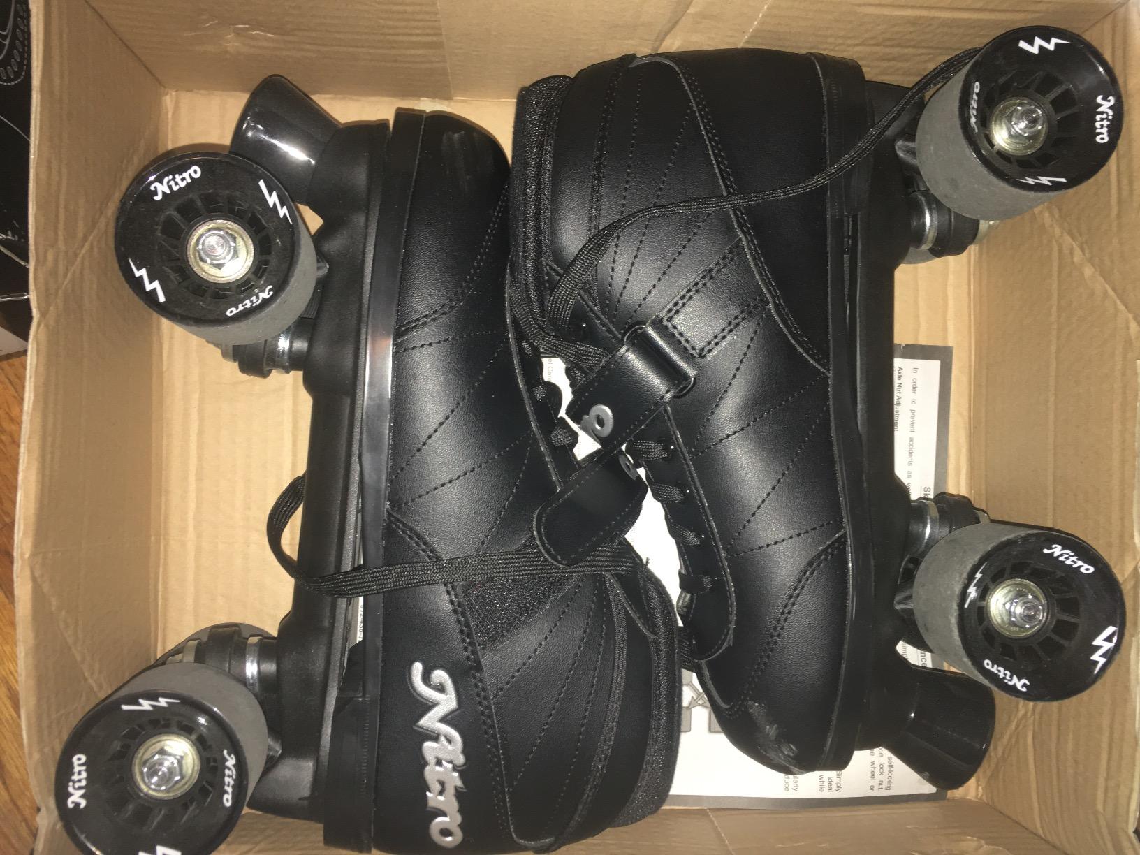 Epic Skates Super Nitro Indoor/Outdoor Quad Speed Roller Skates customer photo 2