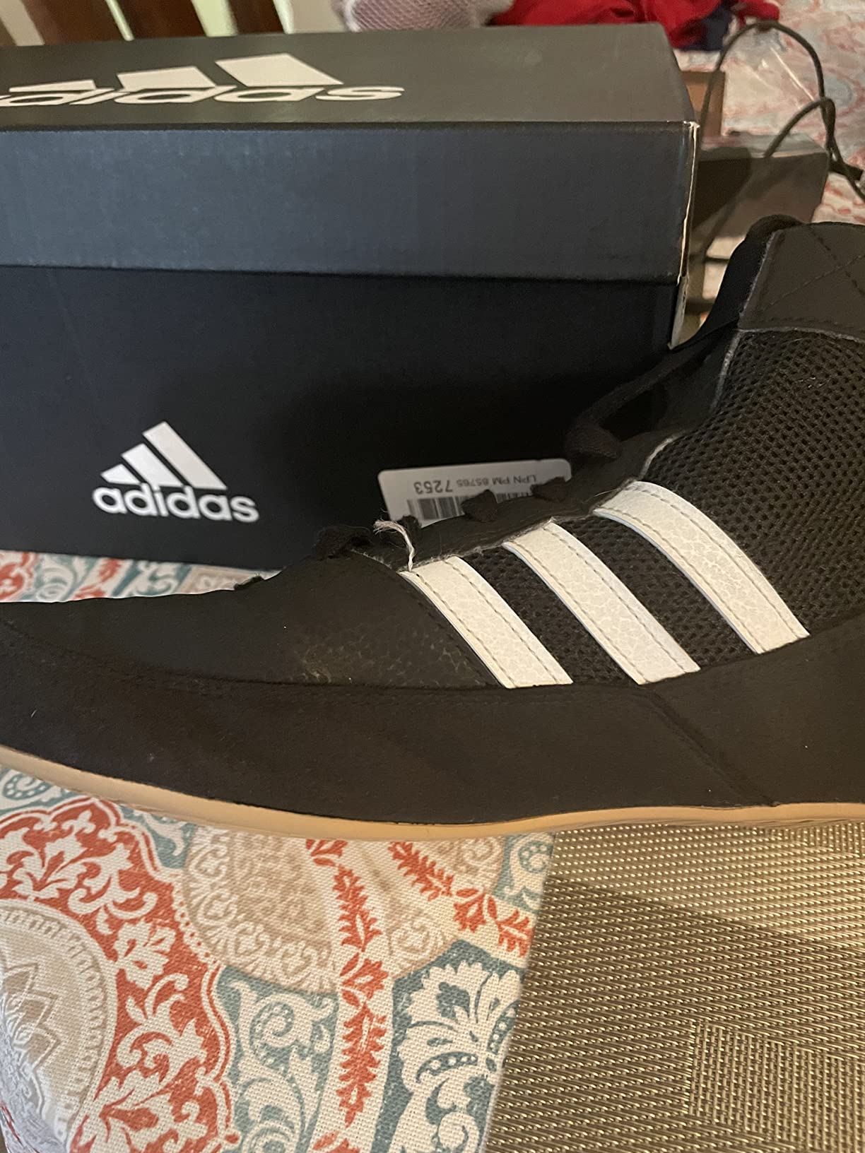 adidas Men's HVC 2 Wrestling Shoes customer photo 1