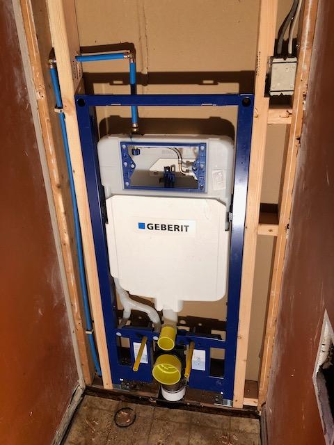 Geberit 111.798.00.1 Duofix Carrier Frame for Wall-Hung Toilet, Blue customer photo 2