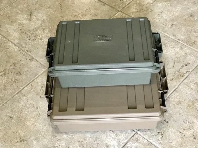MTM ACR4-18 Ammo Crate Utility Box - Carry up to 65lbs of gear - Stackable design, double padlock for security - Water-resistant O-ring seal - Army Green customer photo 2