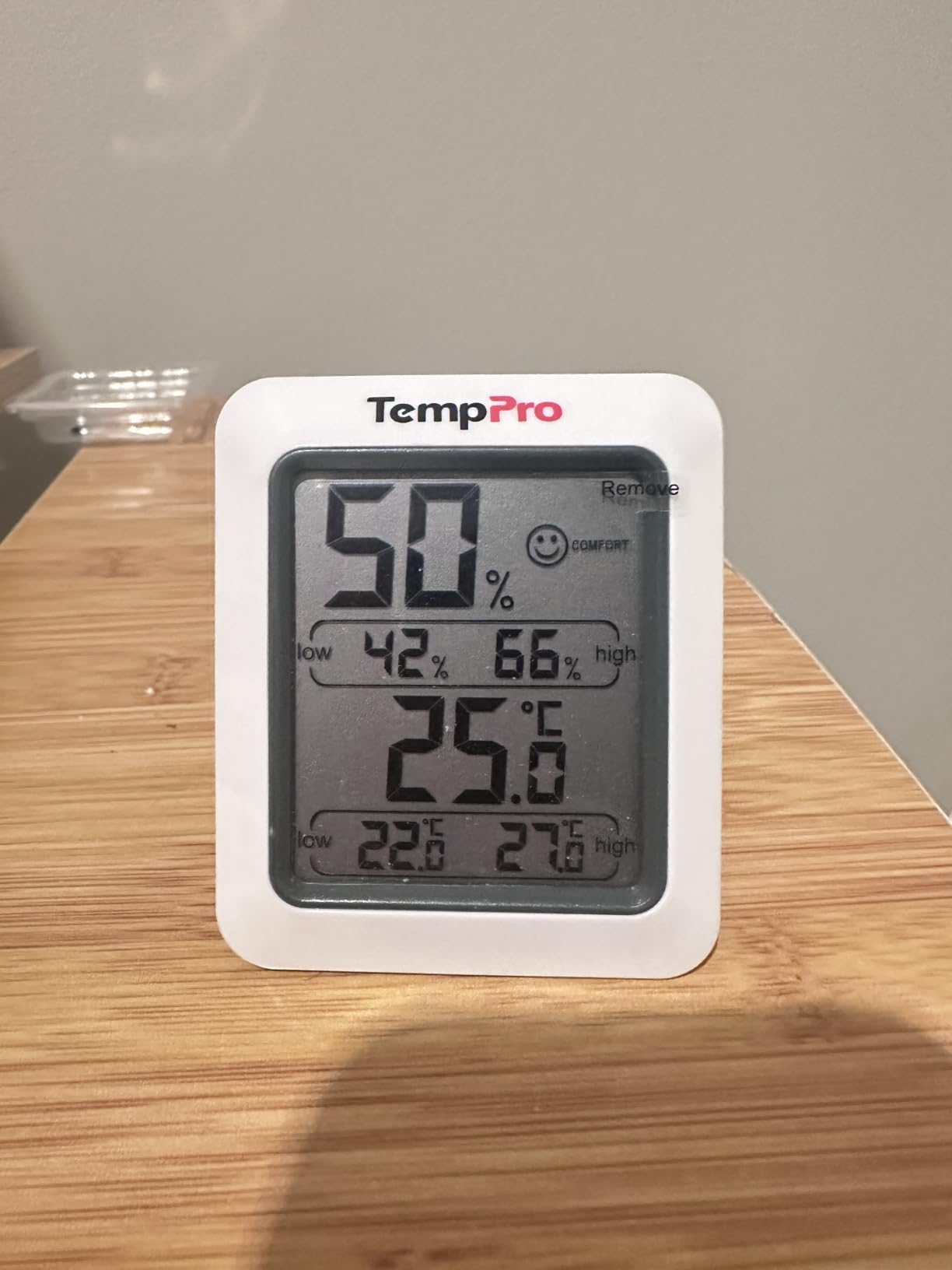 TempPro TP50 Digital Hygrometer Indoor Thermometer Room Thermometer | Humidity Meter Humidity Gauge with Temperature Humidity Monitor for House Office Celler Greenhouse RV (Previously ThermoPro) customer photo 1