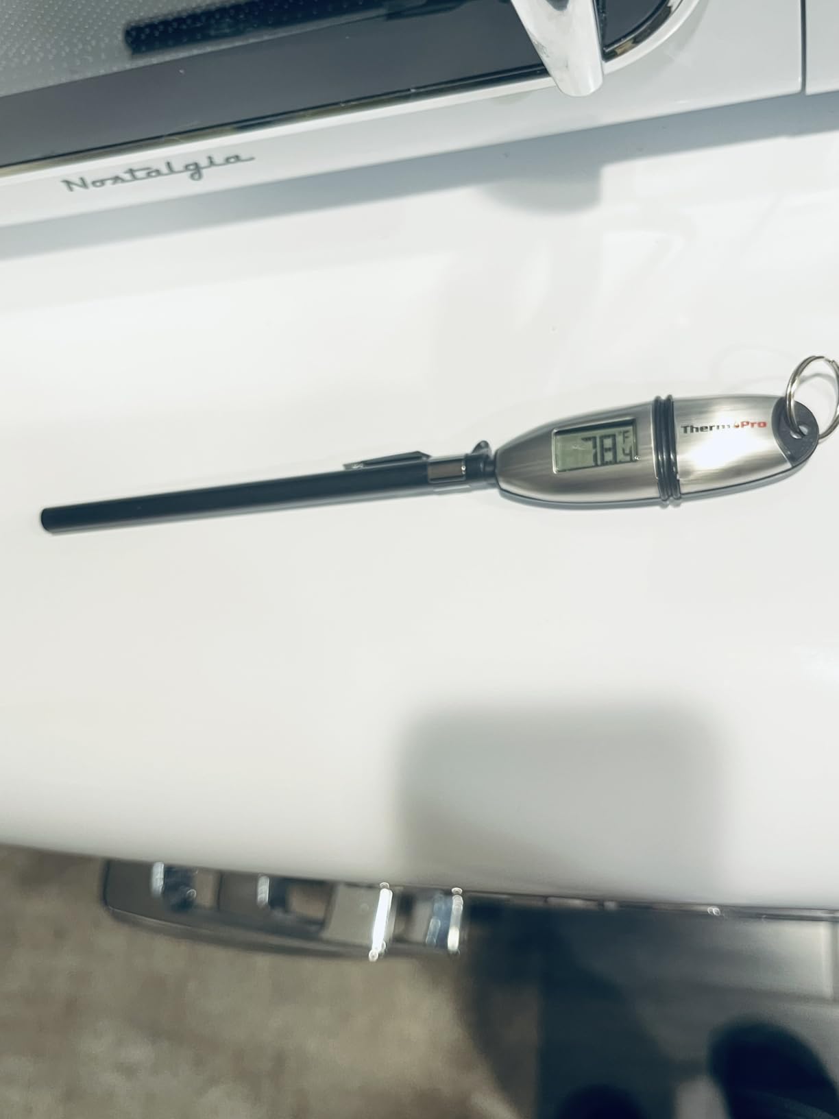 TempPro TP02S Digital Food Thermometer for Cooking Bread Baking Sourdough Liquids, Meat Thermometer Digital with Super Long Probe for Kitchen Candy Making Gift for Dad Husband (Previously ThermoPro) customer photo 1