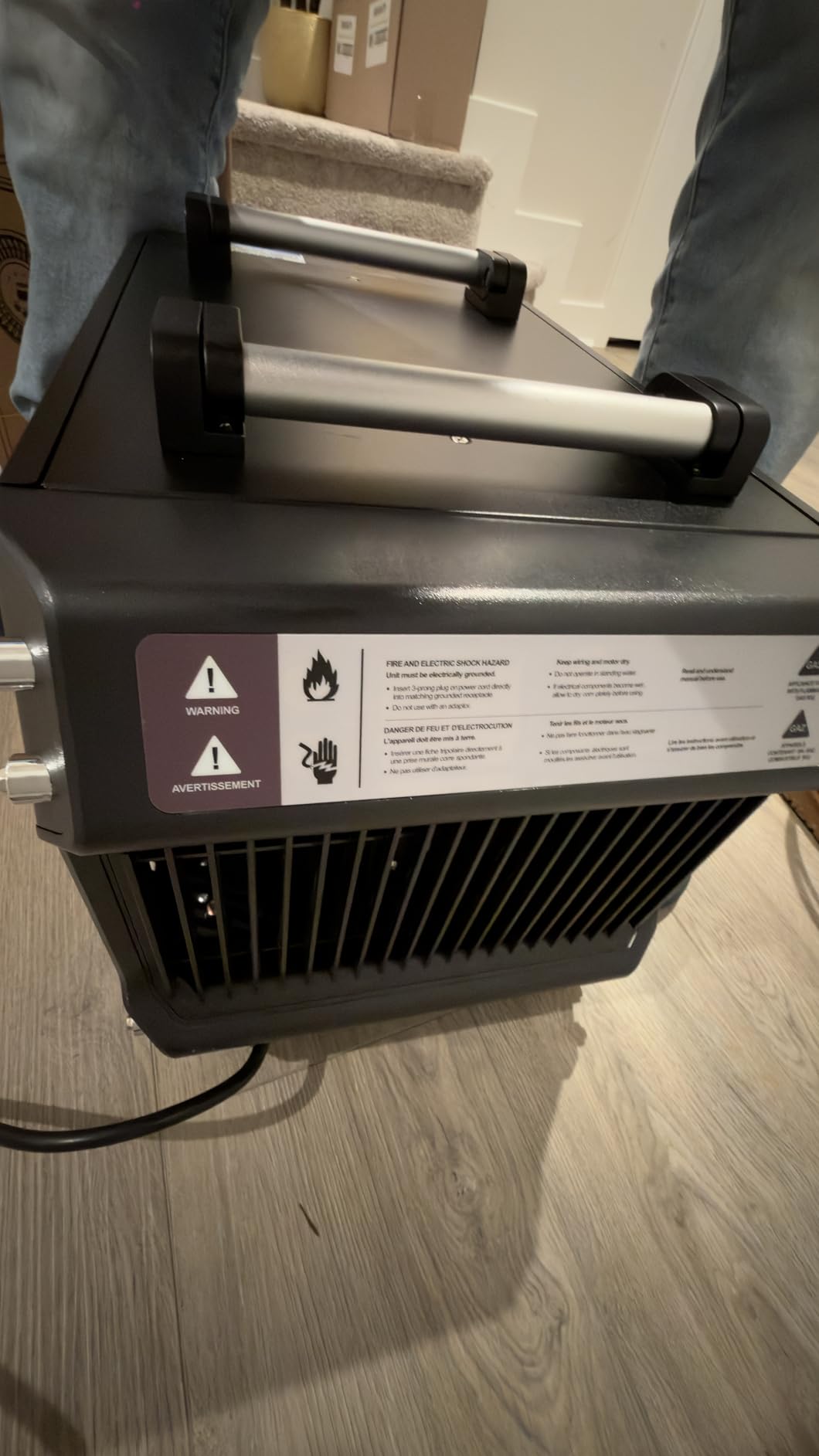 ALORAIR 120 Pints Energy Star Crawlspace Dehumidifier, Sentinel HD55S | Auto Defrost, High Capacity, 1,300 Sq. Ft., with Drain Hose, for Basement, Commercial, Industrial, 6-Year Limited Warranty customer photo 1