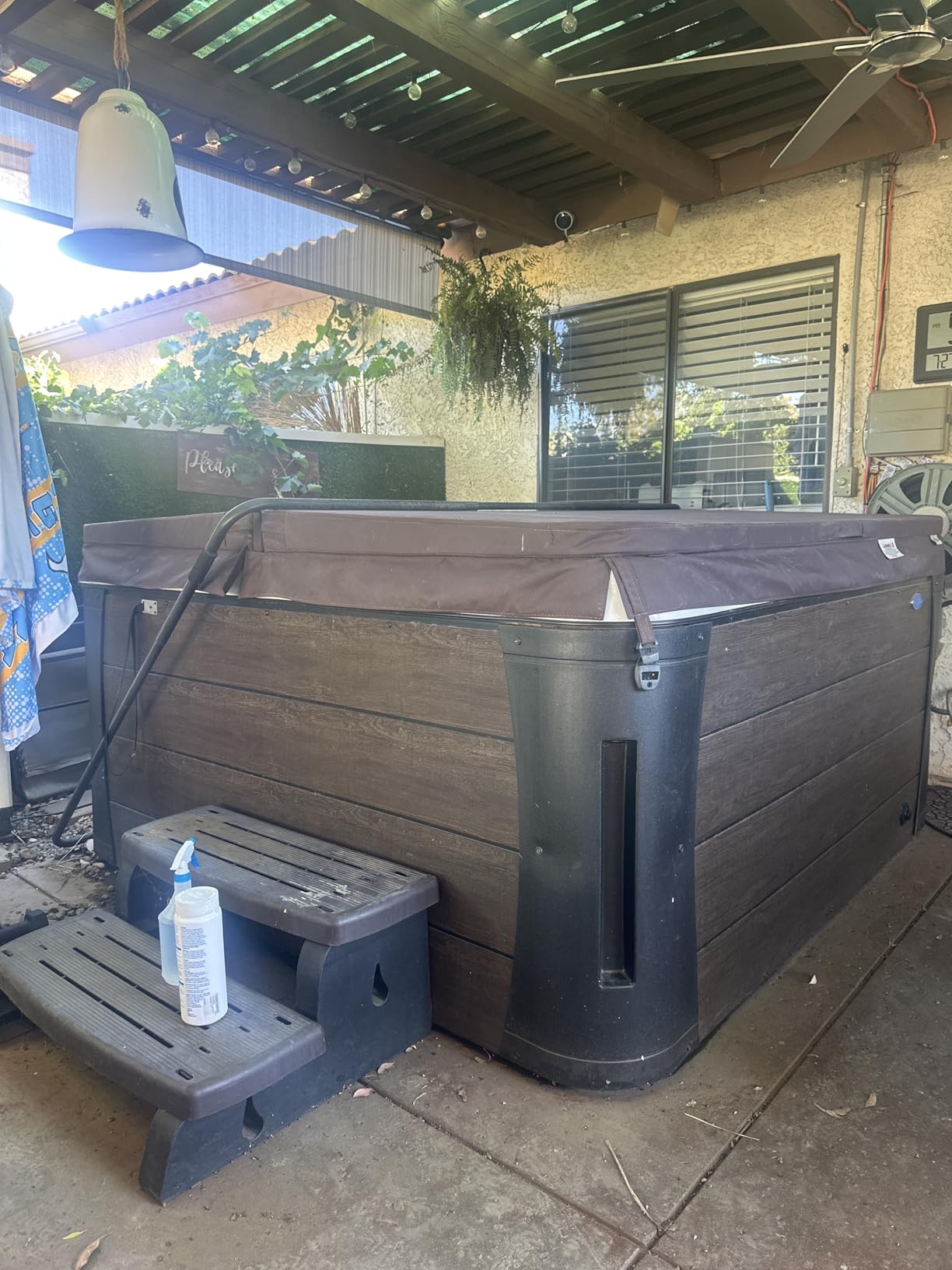 BeyondNice Hot Tub Cover - Spa Cover Replacement Custom Foam - 2 Pieces, 4-2 Taper customer photo 2