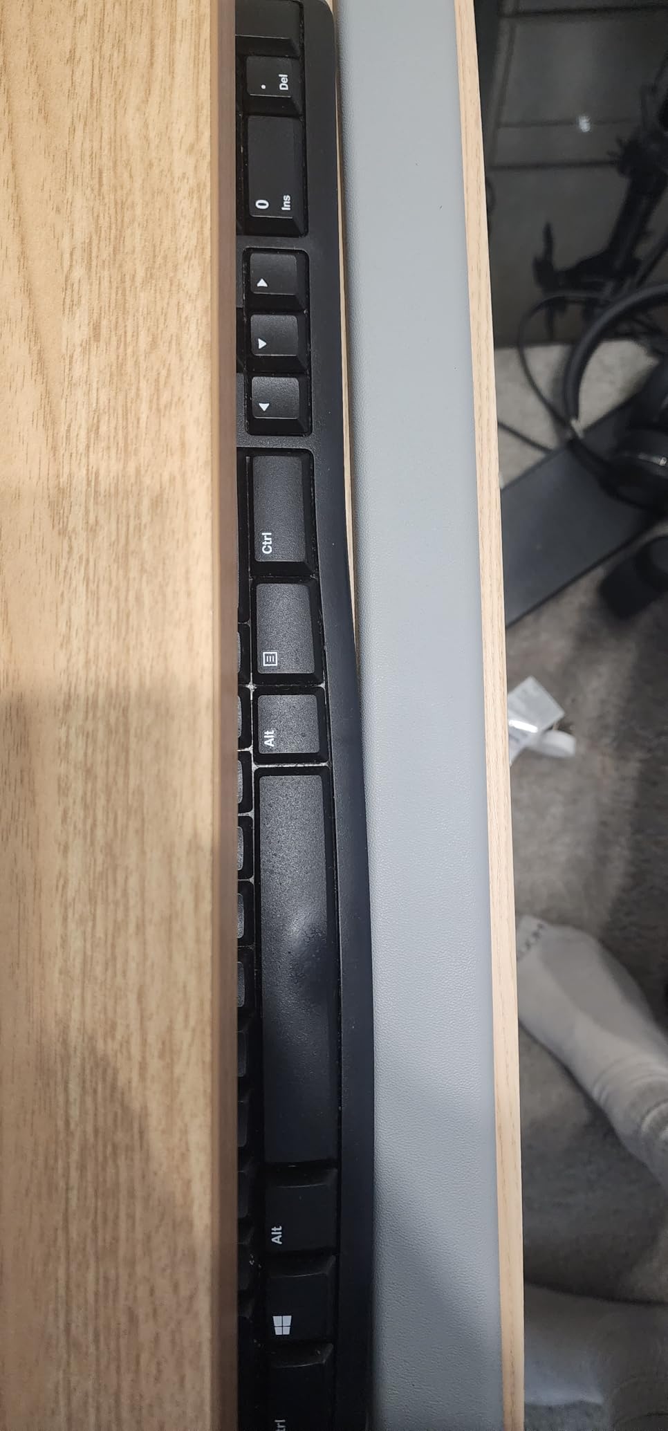 VIVO Adjustable Computer Keyboard & Mouse Platform Tray Ergonomic Under Table Desk Mount Drawer Underdesk Shelf (MOUNT-KB03B) customer photo 1