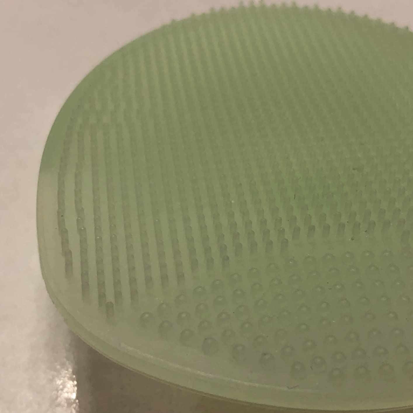 Super Soft Silicone Face Cleanser and Massager Brush Manual Facial Brush | INNERNEED Short Bristles Exfoliating Cleansing Handheld Mat Scrubber for Sensitive, Delicate, Dry Skin (Pack of 4) customer photo 2