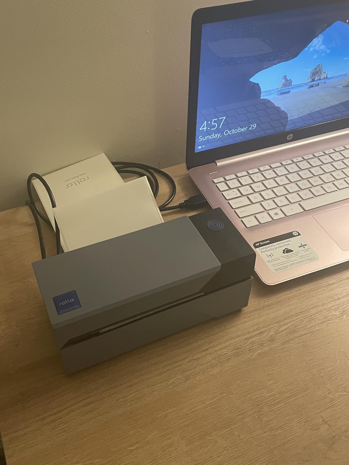 Rollo USB Shipping Label Printer - Commercial Grade 4x6 Thermal Printer | High Speed Label Maker for Small Businesses & Shipping Packages - Create Custom Stickers - Supports Windows & Mac customer photo 1