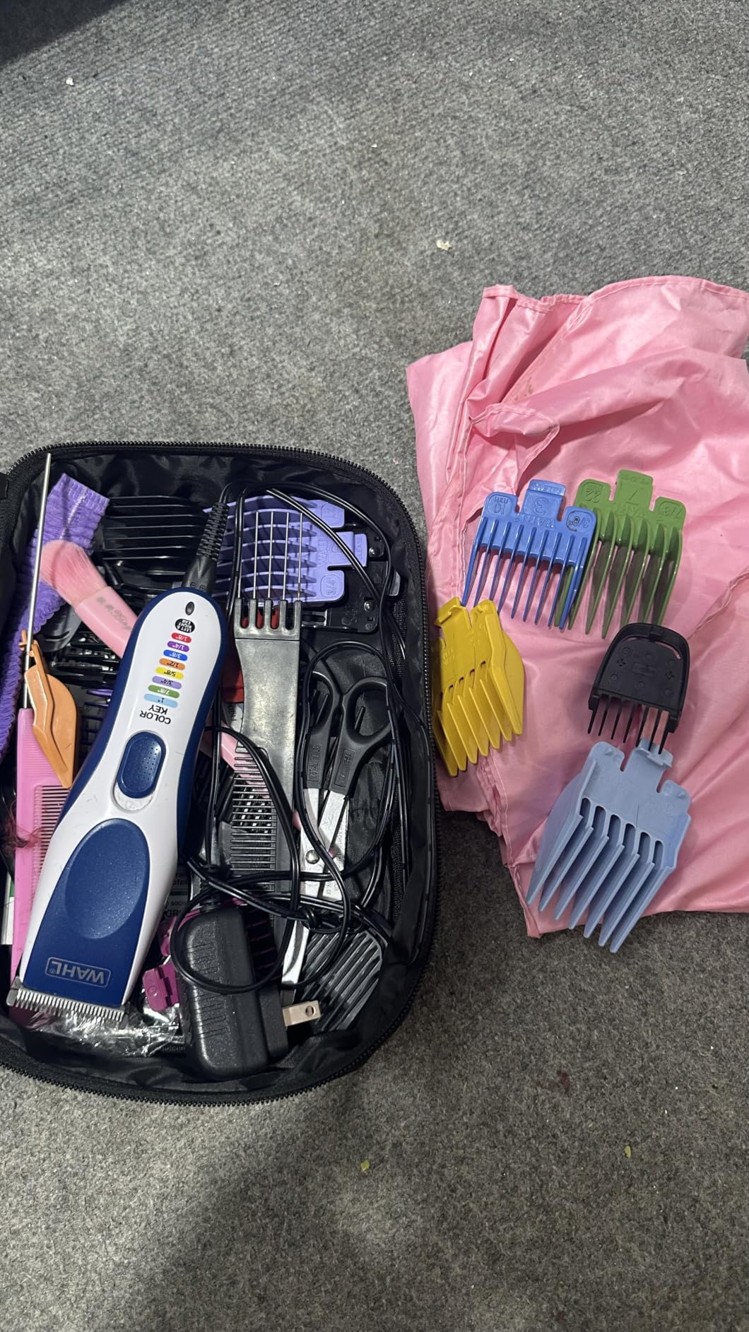Wahl Color Pro Cordless Rechargeable Hair Clipper & Trimmer, Color Guards - Model 9649P customer photo 2