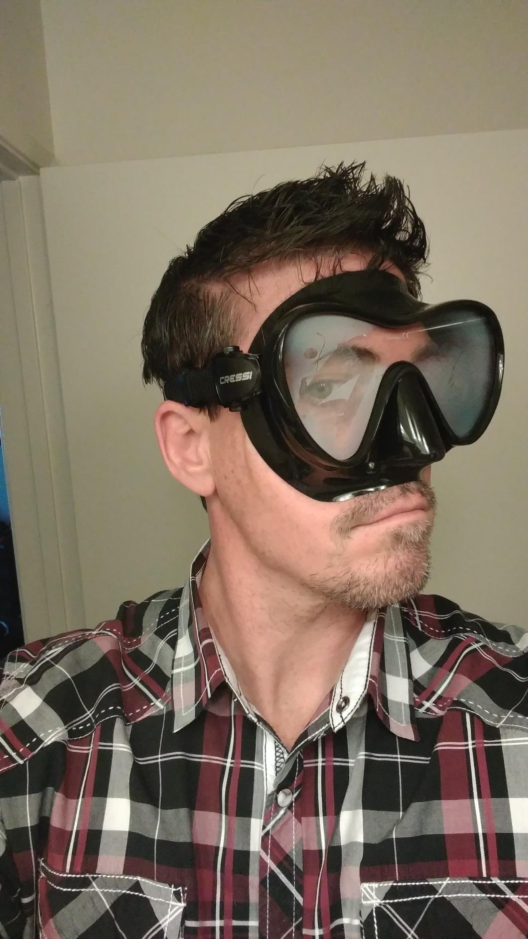 Cressi Scuba Diving Snorkeling Kit - Freediving Mask & Dry Snorkel - F1 & Supernova Dry: Designed in Italy customer photo 2