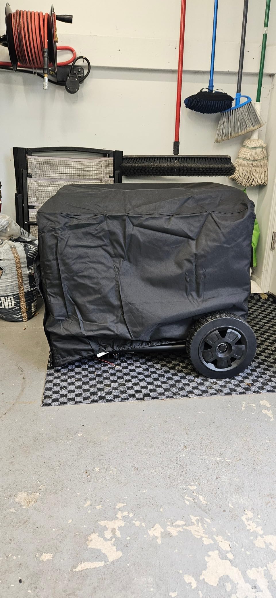 Porch Shield Waterproof Universal Generator Cover 38 x 28 x 30 inch - for Most Generators 5500-15000 Watt, Black customer photo 1