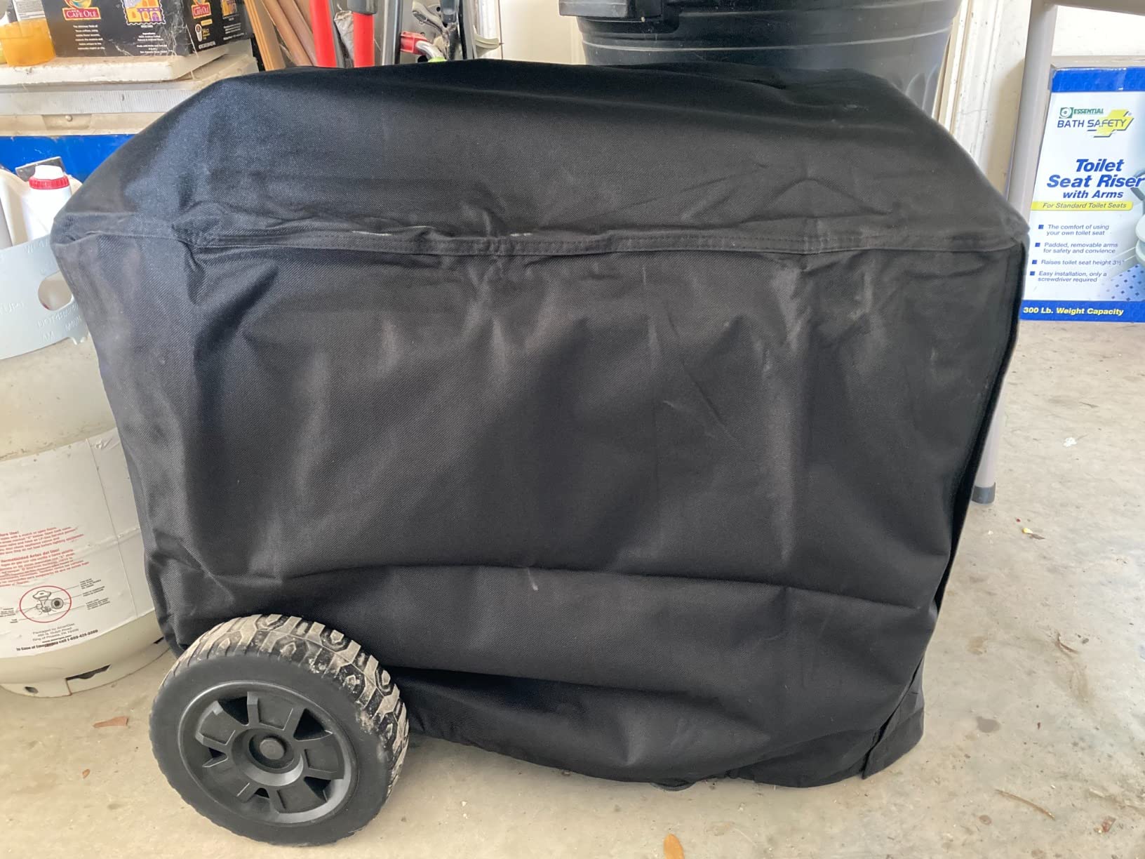 Porch Shield Waterproof Universal Generator Cover 26 x 20 x 20 inch - for Most Generators 3000-5000 Watt, Black customer photo 2