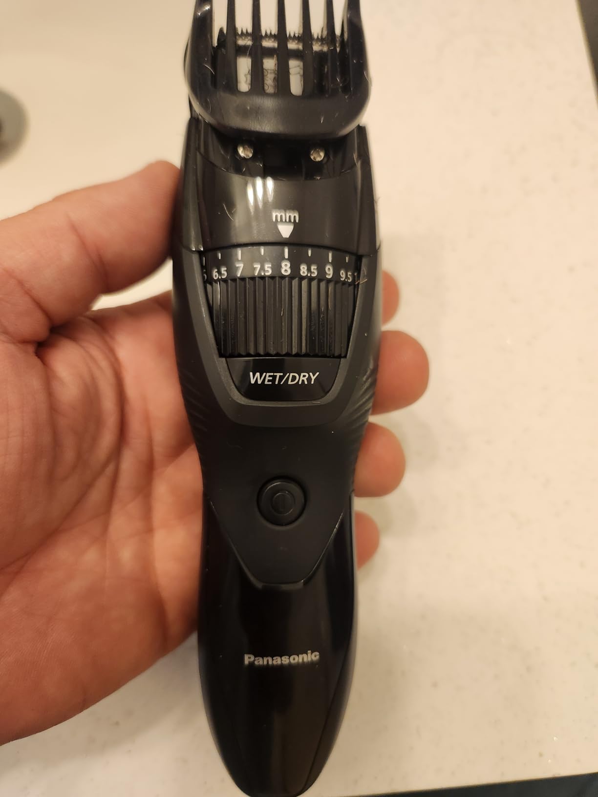 Panasonic Cordless Beard Trimmer for Men with Precision Dial, 19 Adjustable Length Settings, Rechargeable Battery, Washable, Birthday Gifts for Men, ER-GB42-K (Black) customer photo 2