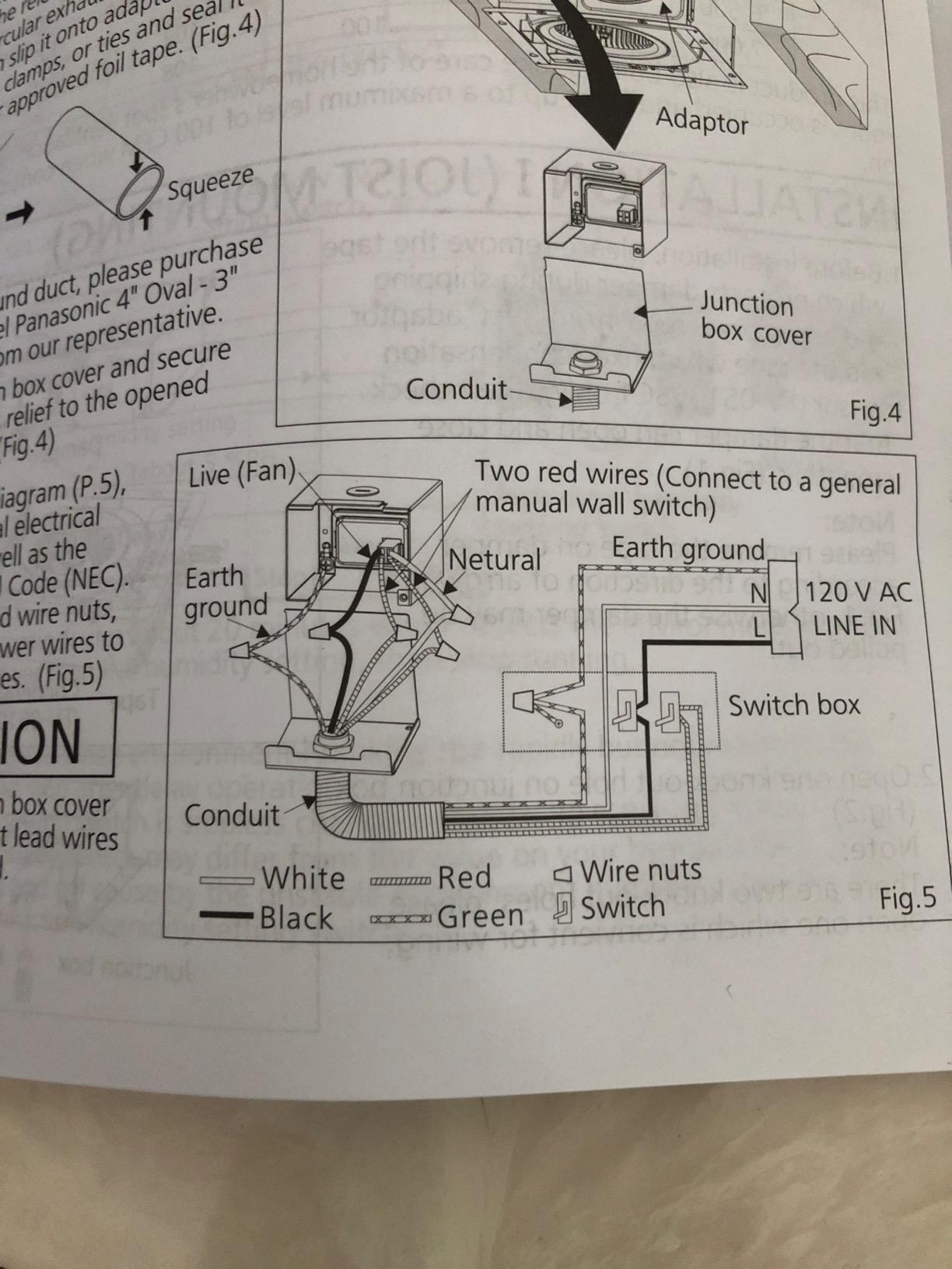 Panasonic FV-0510VSC1 WhisperValue DC Bathroom Fan with Condensation Sensor, Pick-A-Flow 50-80-100 CFM, Slim 3-3/8 Inch Housing Depth customer photo 2