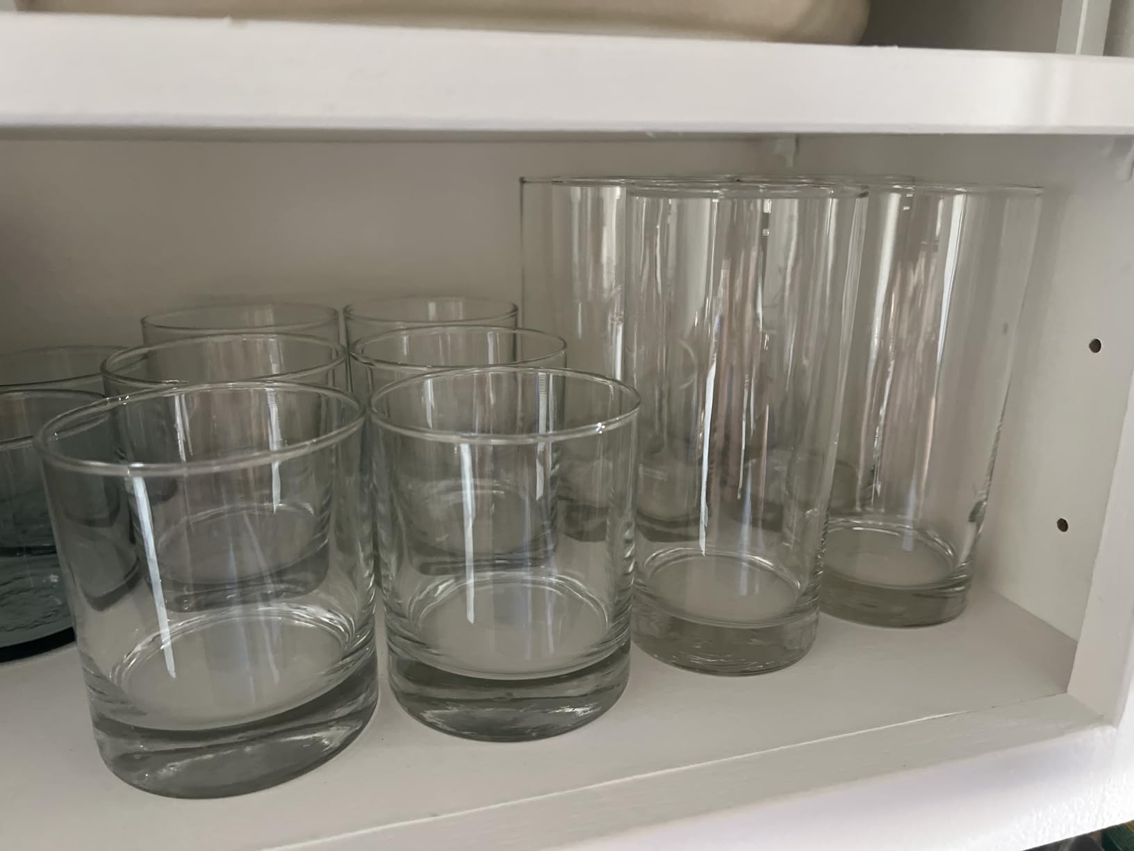 Libbey Ascent Tumbler and Rocks Drinking Glasses Set of 16, Glass Drinking Glasses with Curvature, Versatile Glassware Set for Parties and More customer photo 2