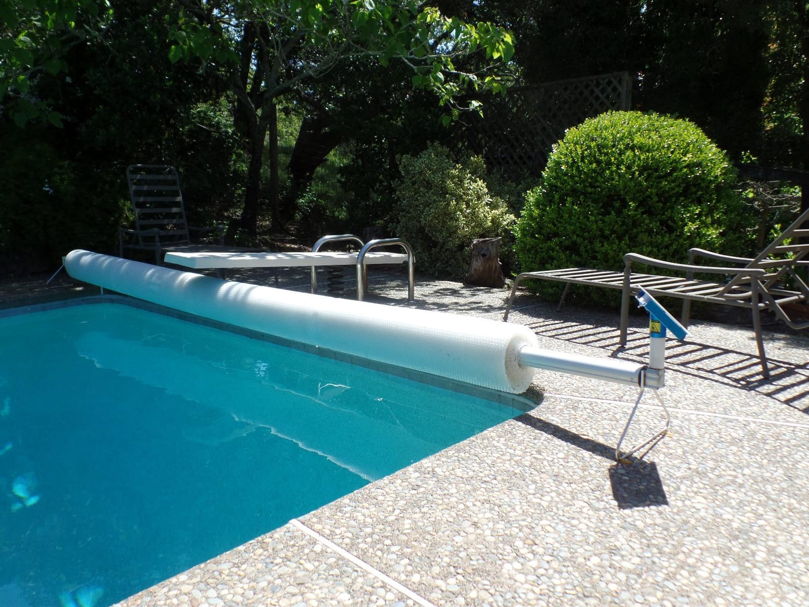 Automatic Motorized Solar Blanket Cover Reel/Roller for Pools up to 20x40' customer photo 2