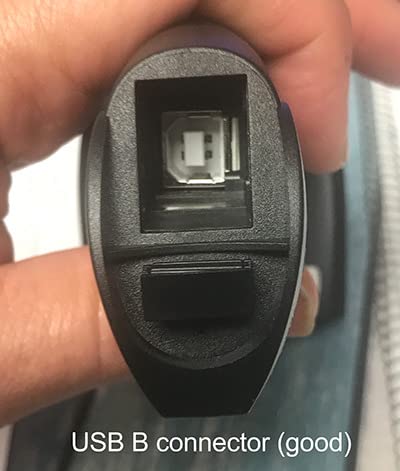 NETUM Bluetooth Barcode Scanner, Support 2.4G Wireless & Bluetooth & Wired | Connect Smart Phone, Tablet, PC, CCD Bar Code Reader Work with Windows, Mac, Android (NT-1228BC) customer photo 1